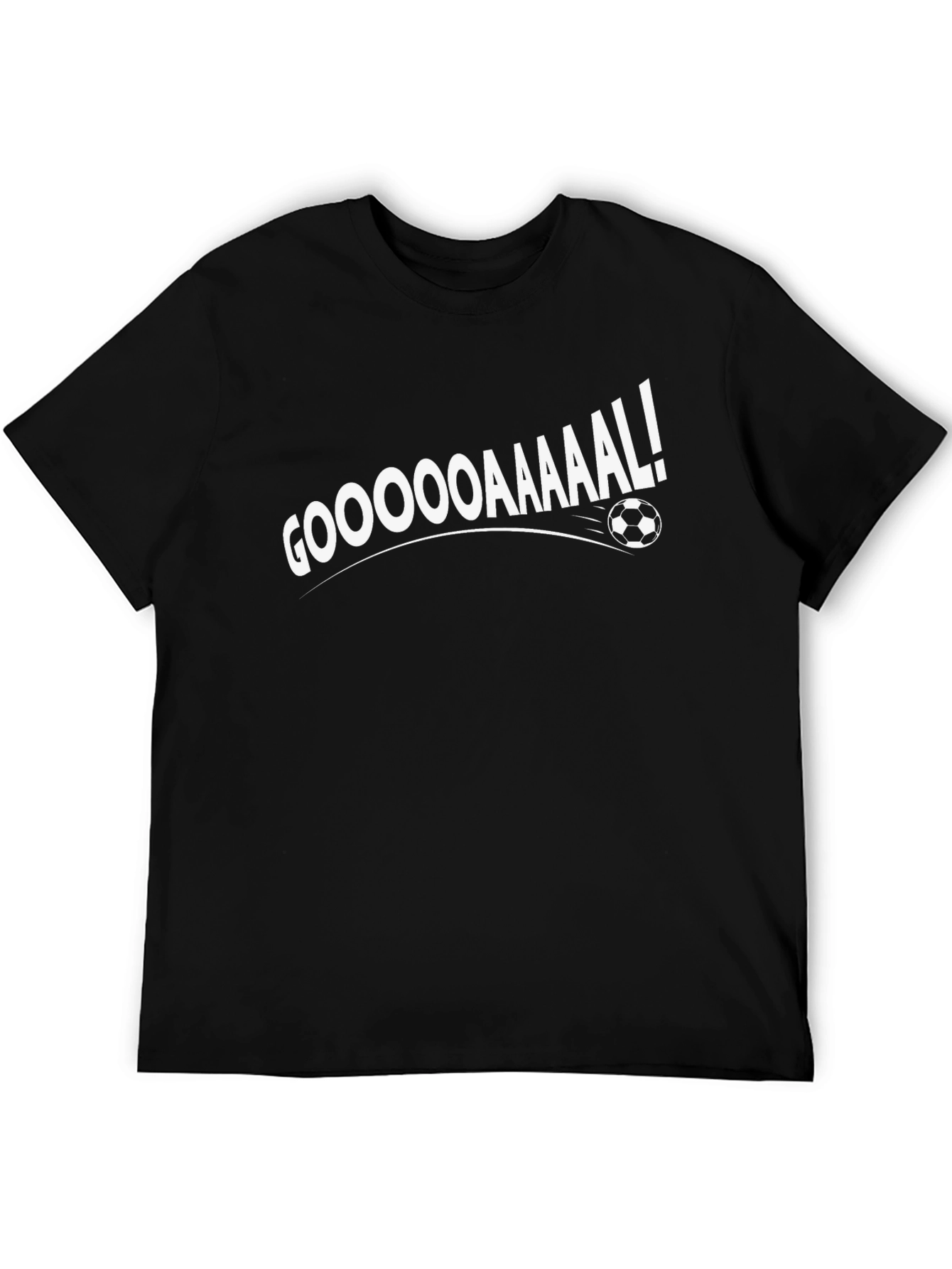 Gooooaaaaal! Soccer T-Shirt - Black