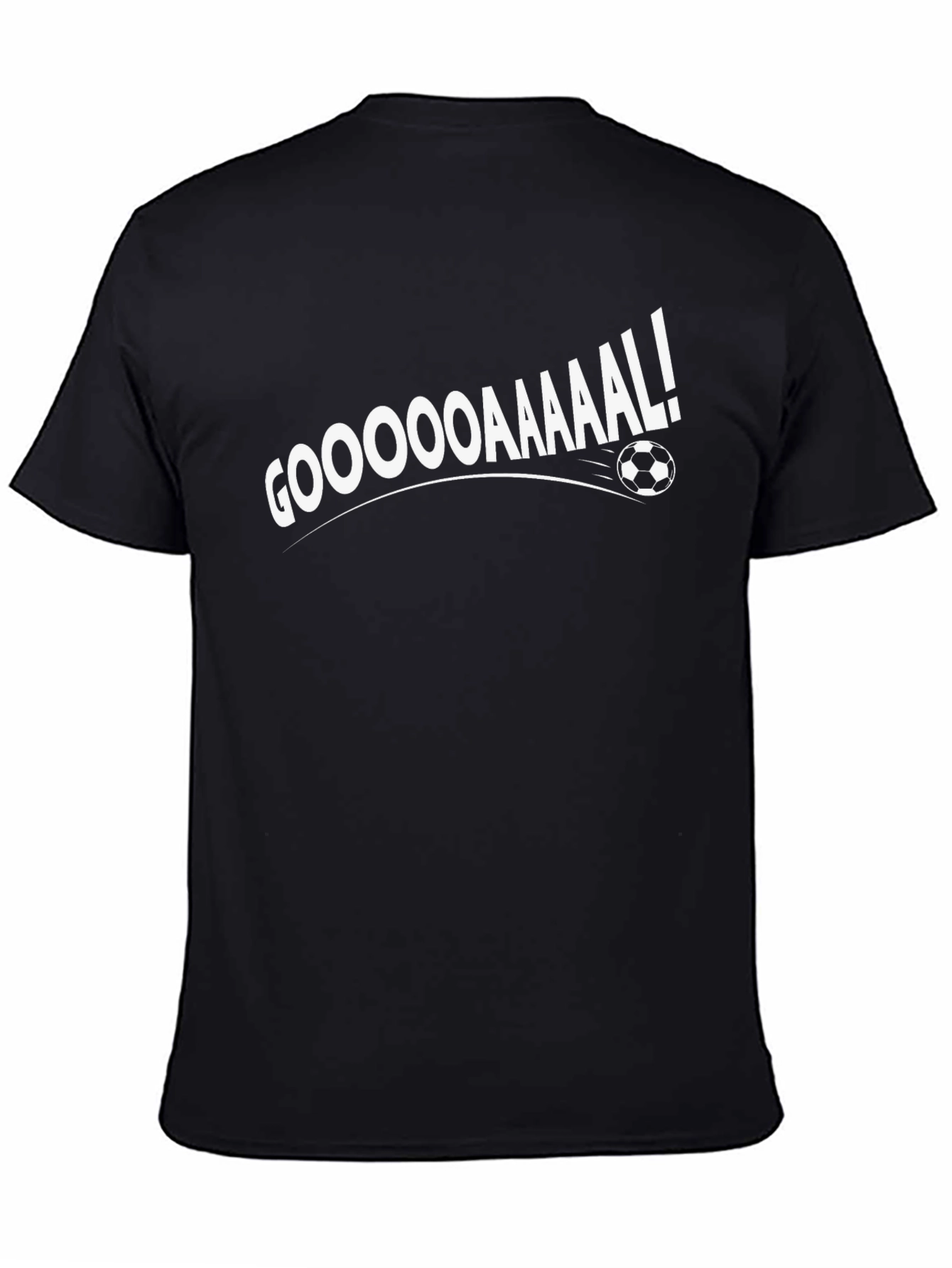 Gooooaaaaal! Soccer T-Shirt - Black