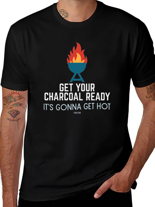 Get Your Charcoal Ready BBQ T-Shirt