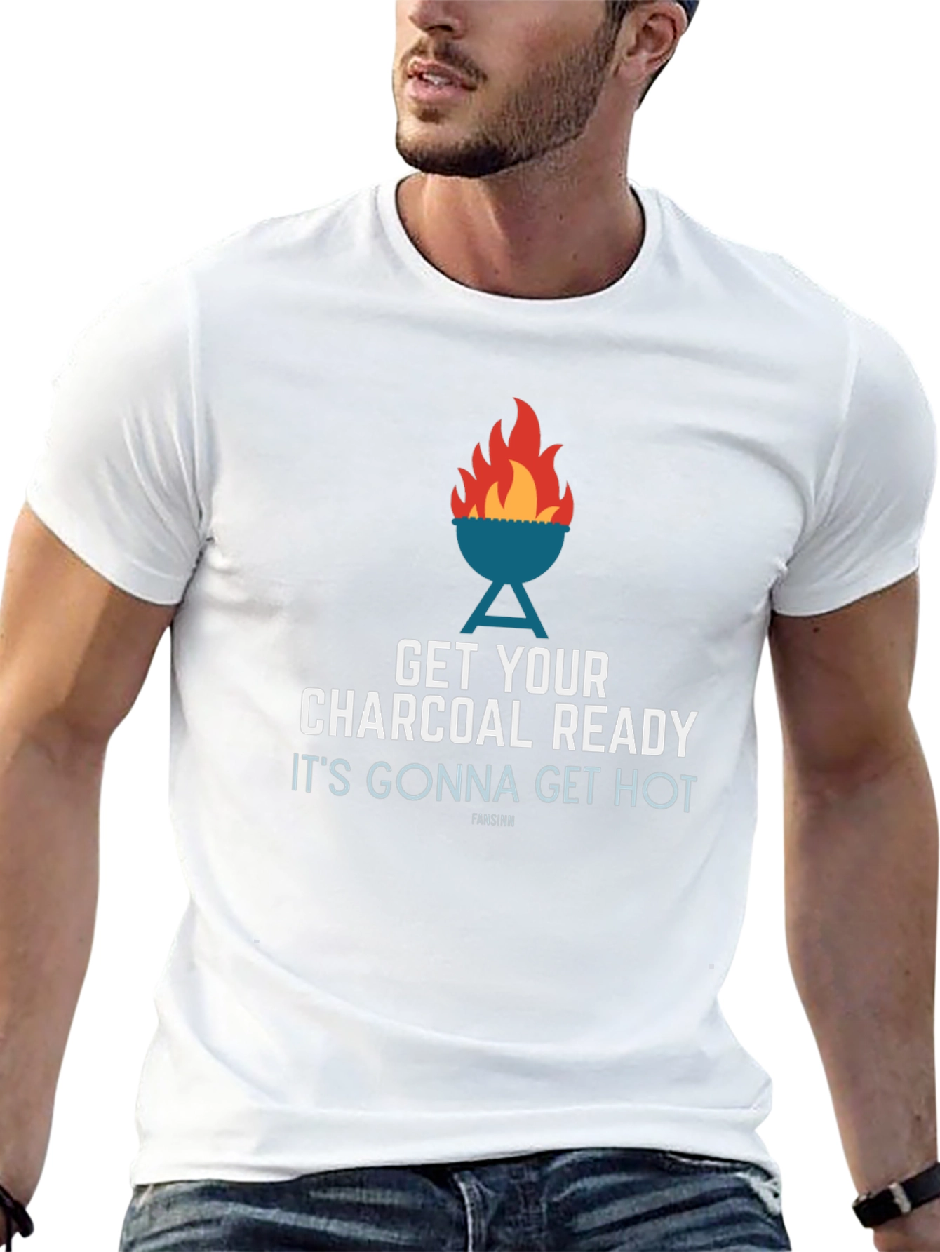 Get Your Charcoal Ready BBQ T-Shirt