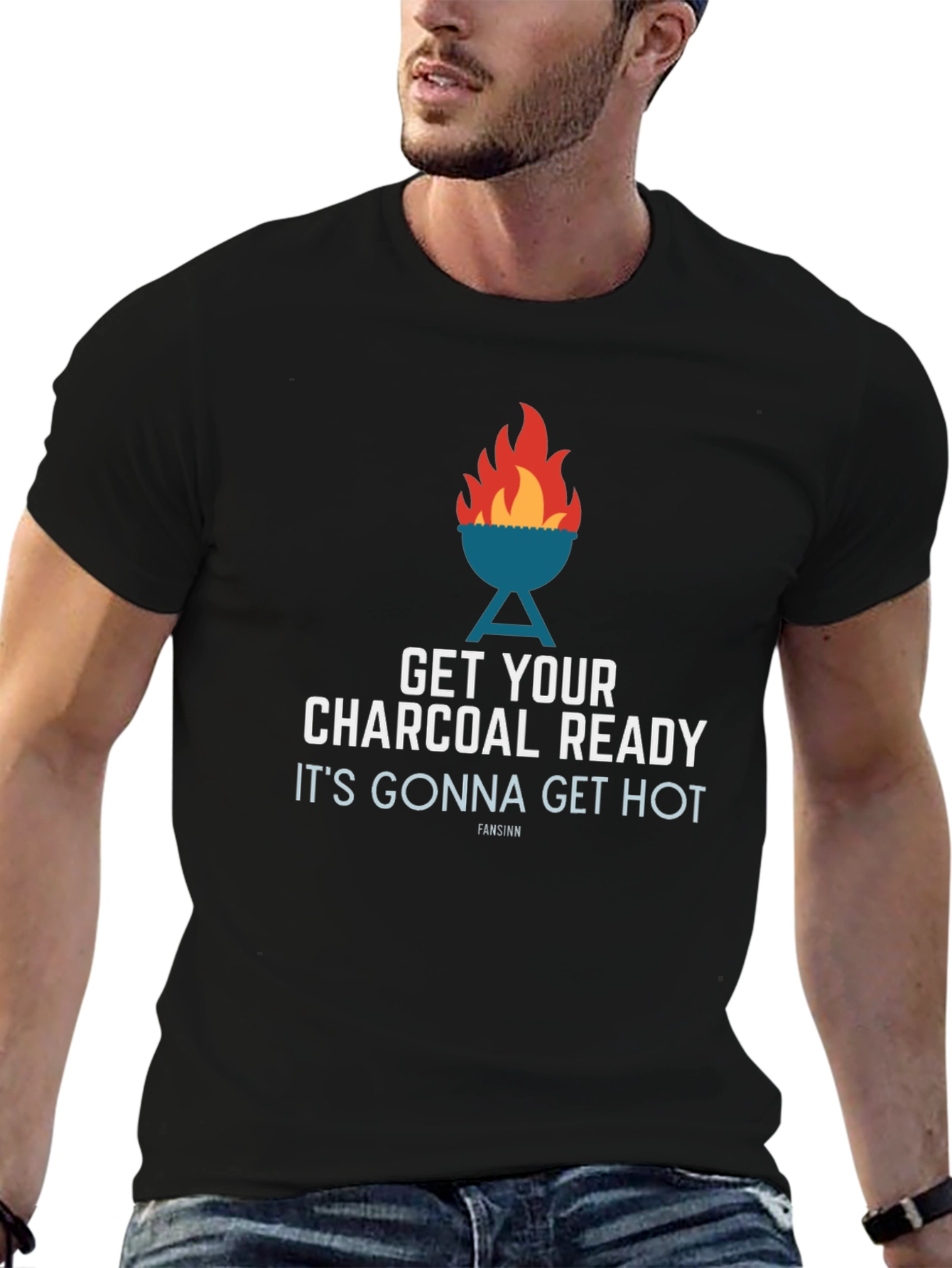 Get Your Charcoal Ready BBQ T-Shirt