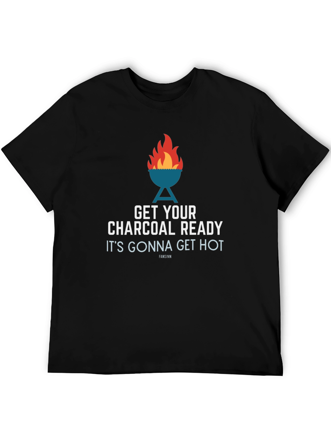 Get Your Charcoal Ready BBQ T-Shirt