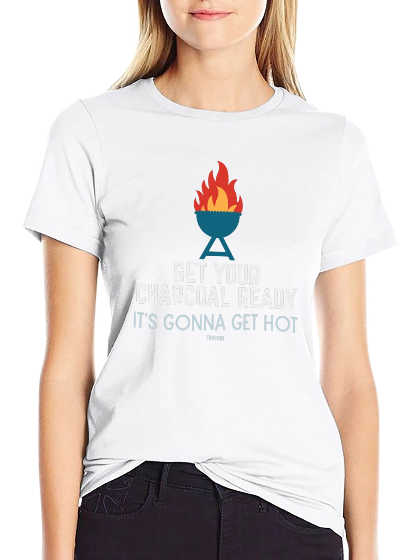 Get Your Charcoal Ready BBQ T-Shirt