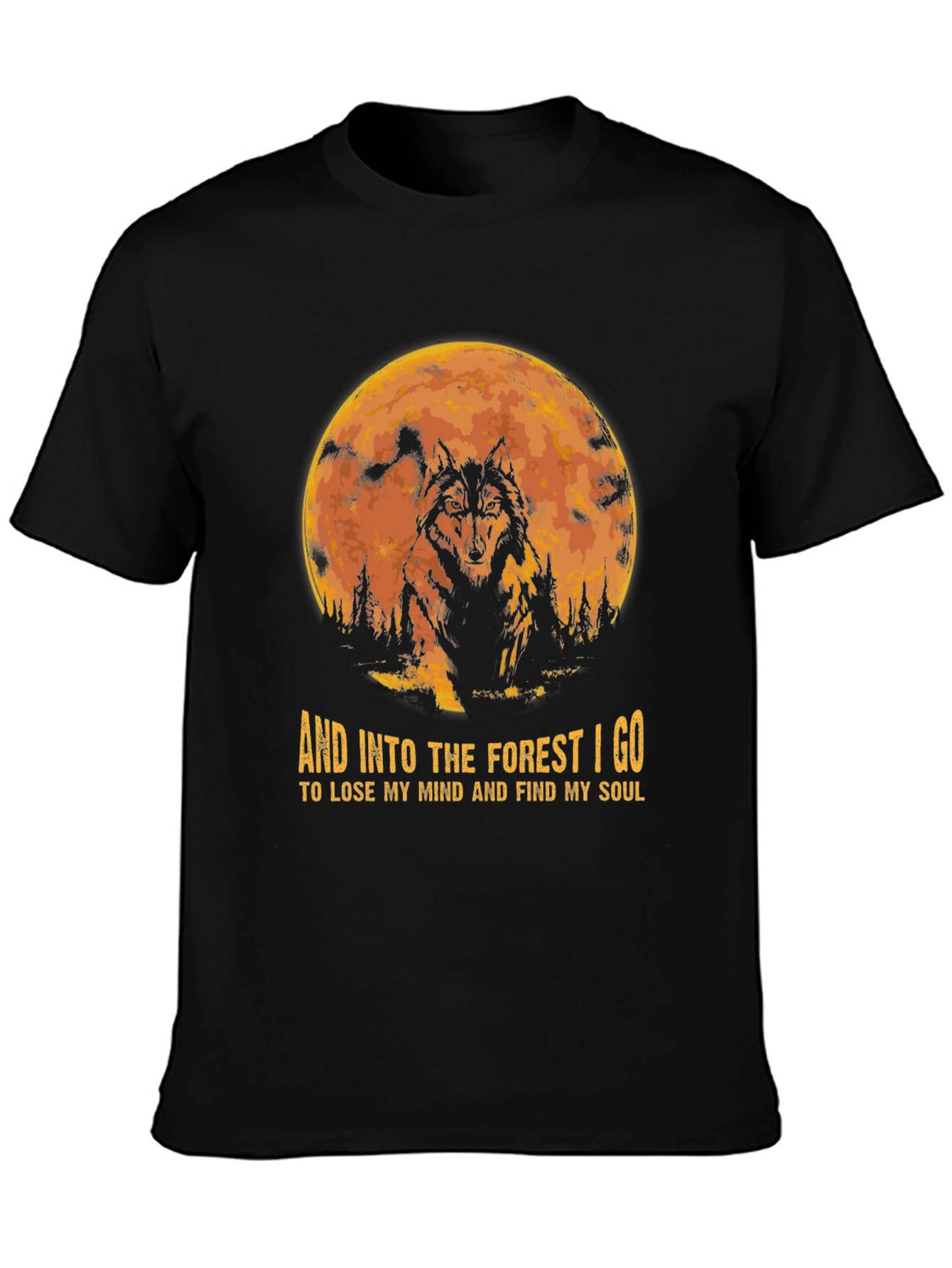 Forest Soul T-Shirt - Wolf Moon Design