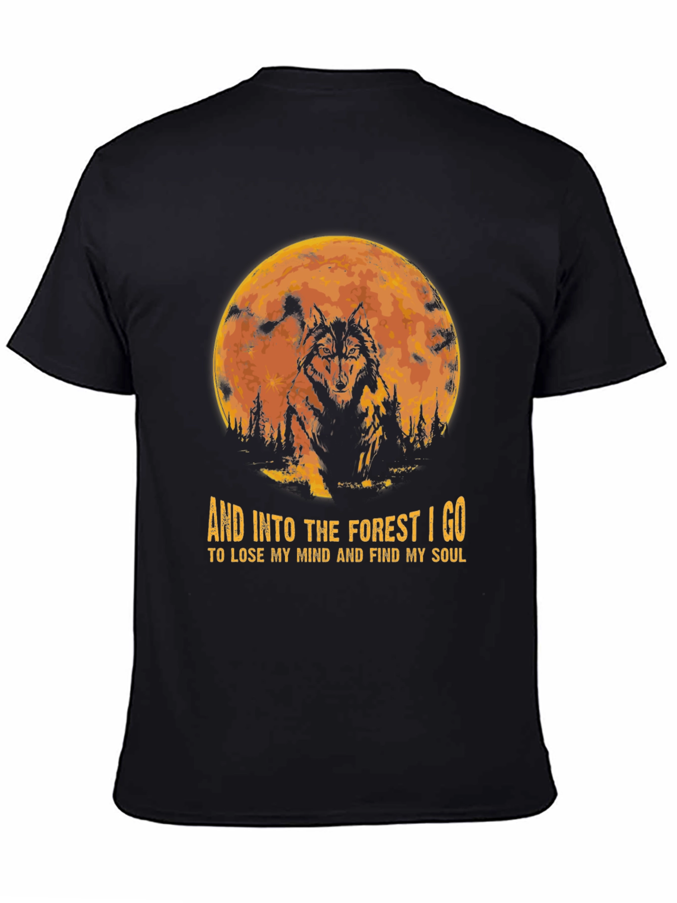 Forest Soul T-Shirt - Wolf Moon Design