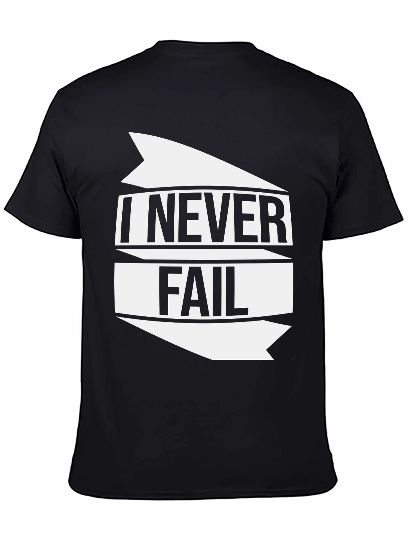 I Never Fail Graphic Tee - Bold Statement Shirt