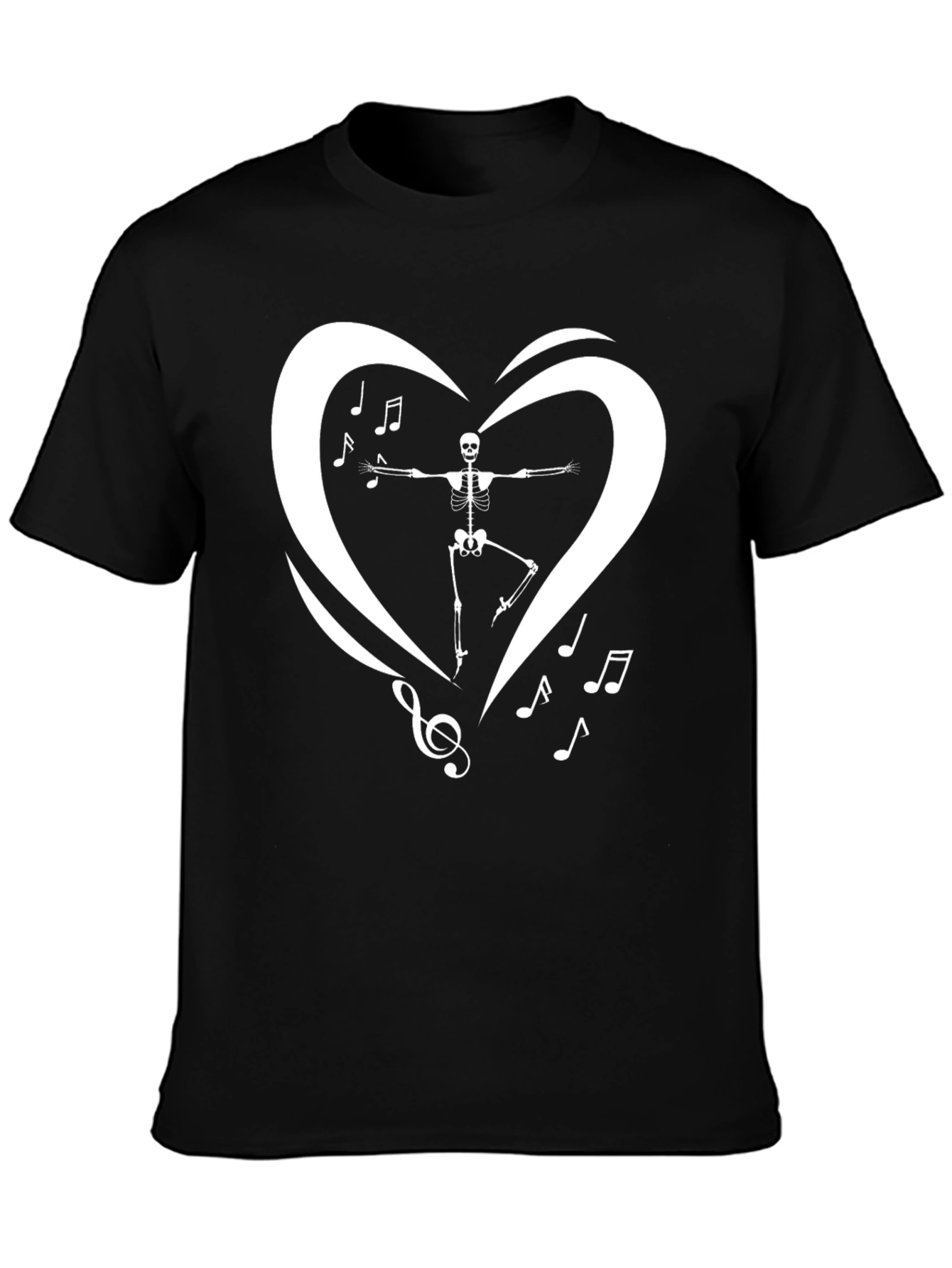 Skeleton Dancer Black T-Shirt