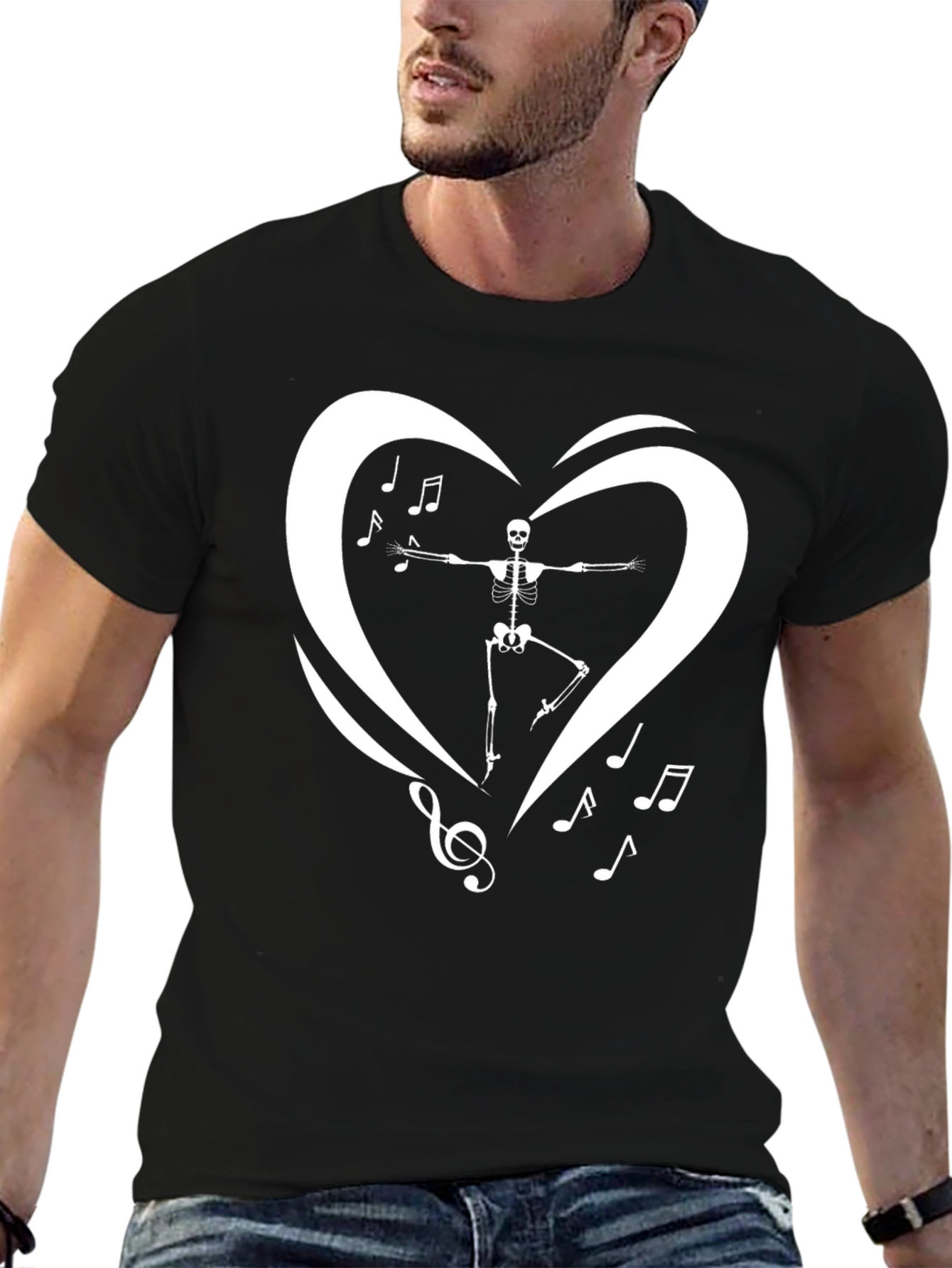 Skeleton Dancer Black T-Shirt