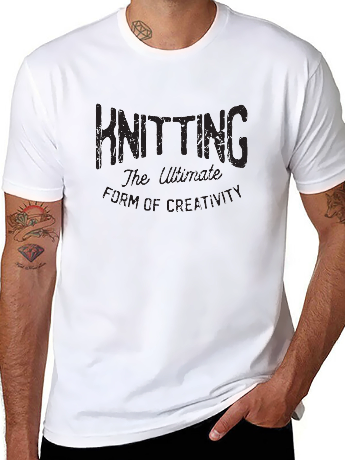 Knitting Creativity T-Shirt Knit Lover Tee