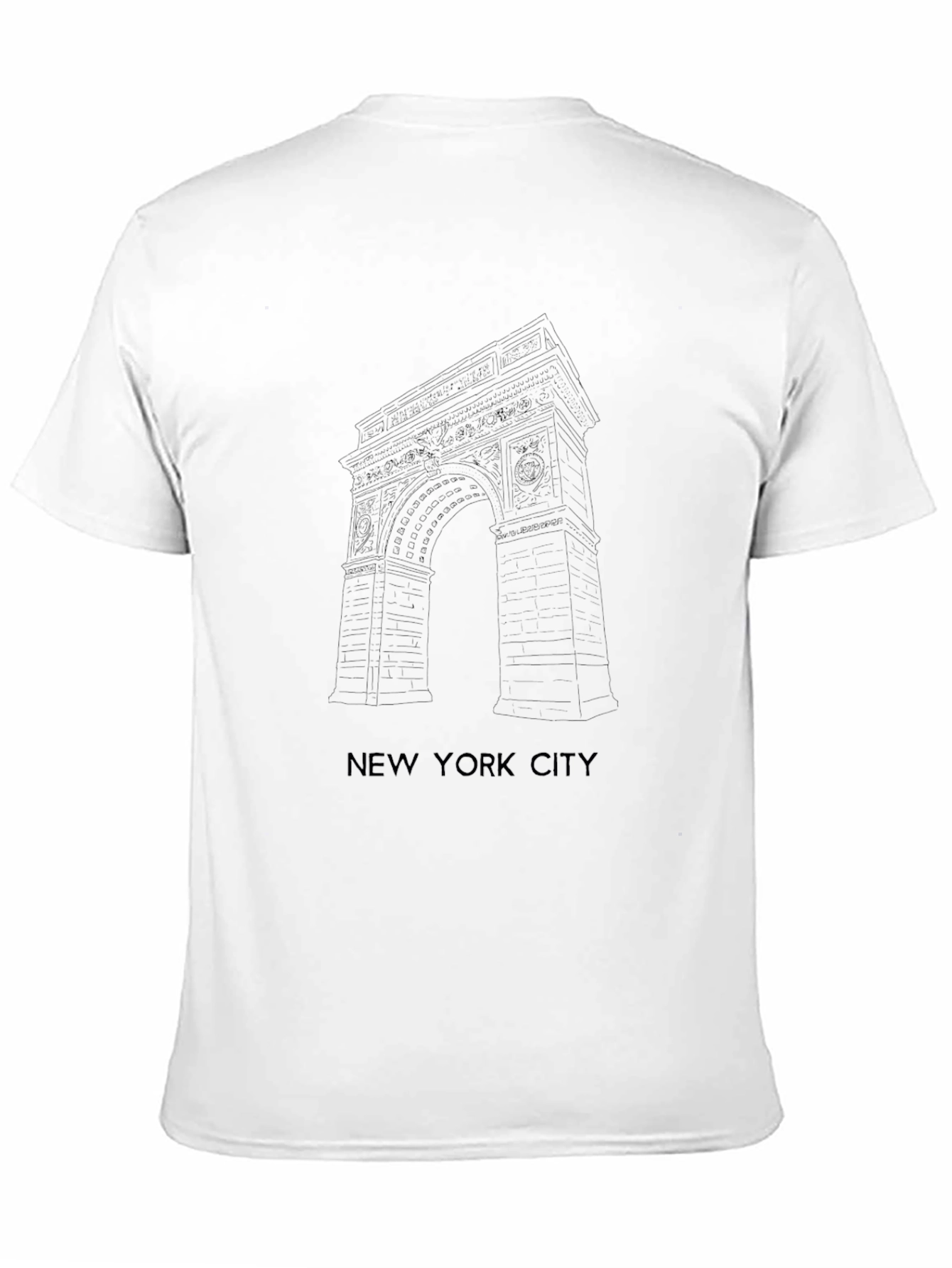 Classic Black Crew Neck T-Shirt