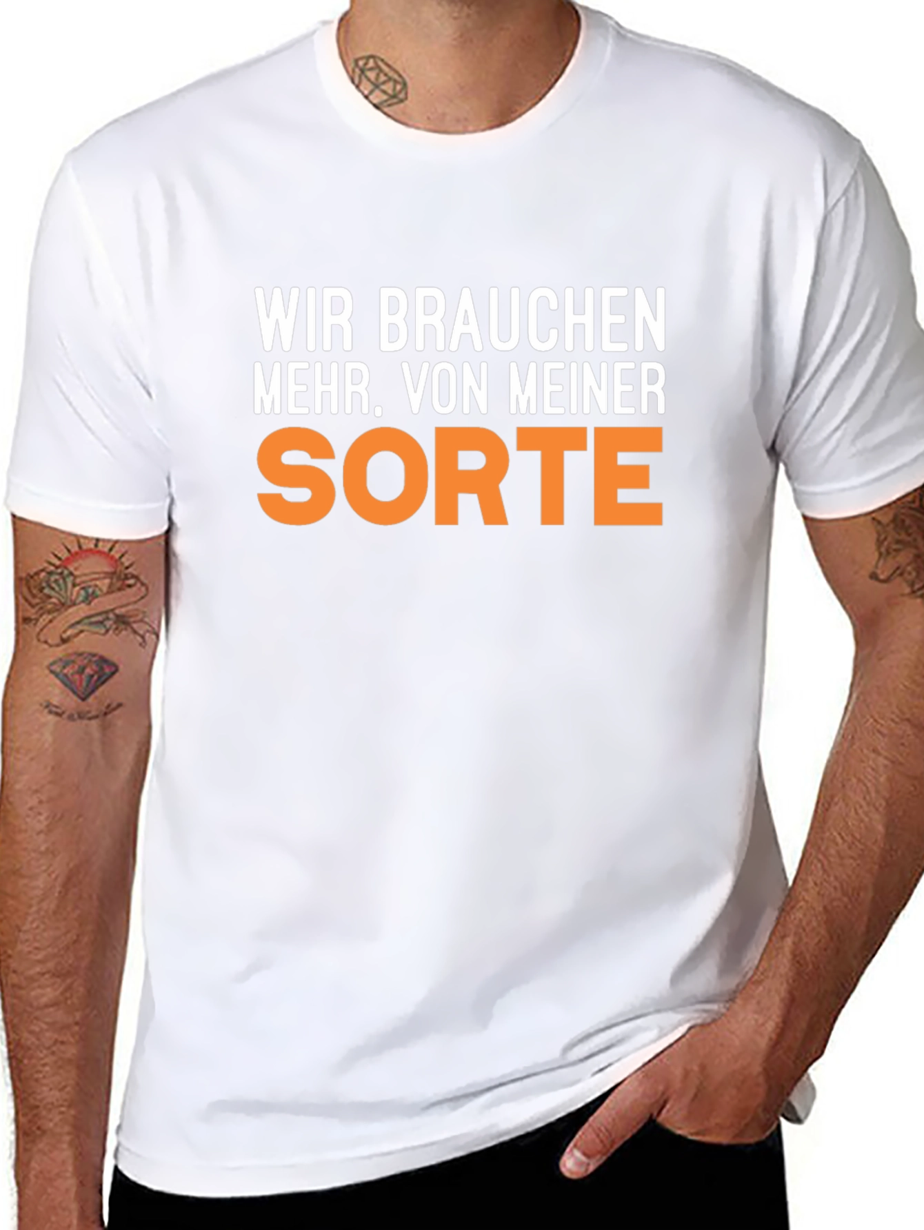 Wir Brauchen T-Shirt German Slogan Funny Tee