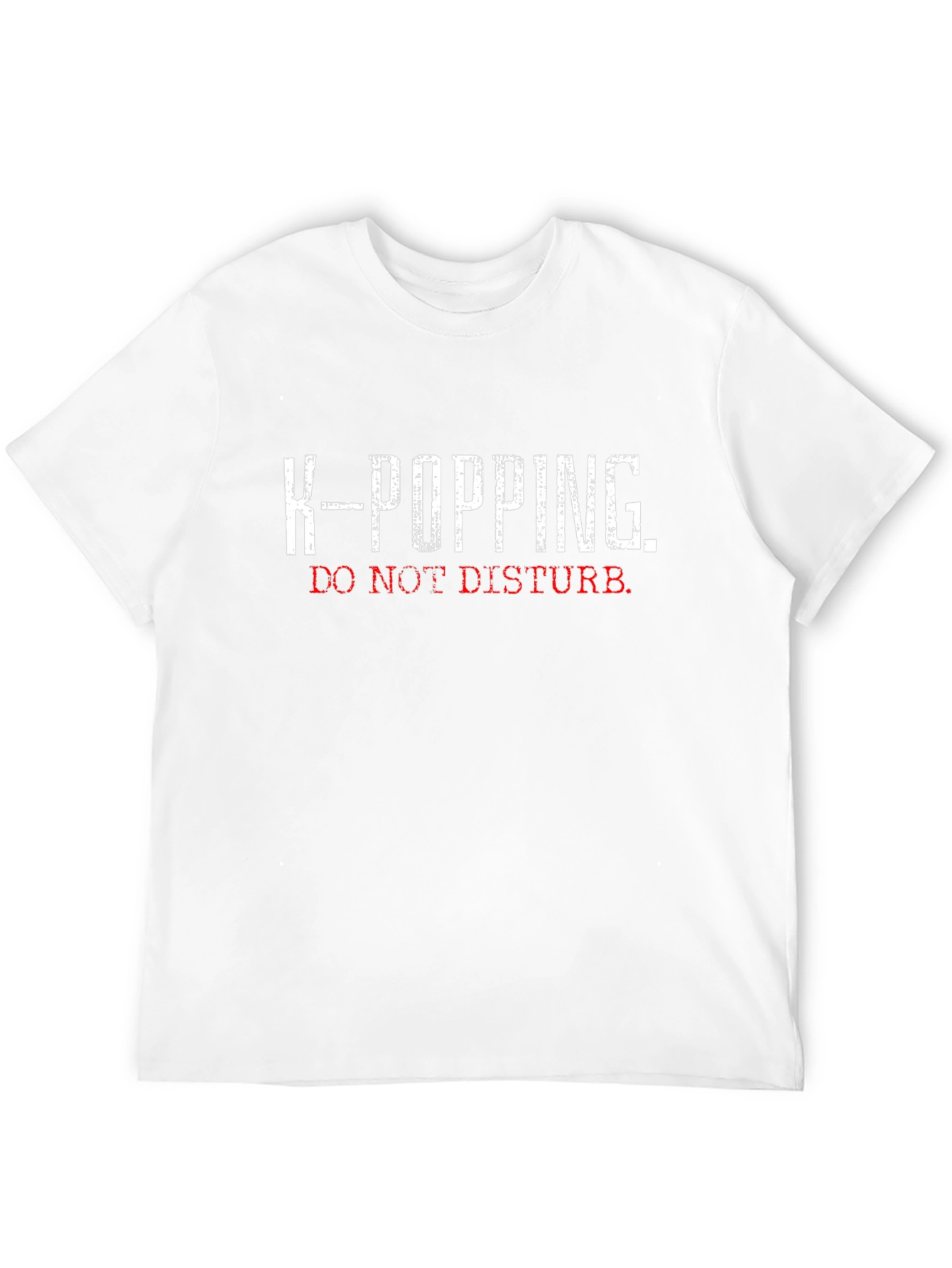 K-Popping Do Not Disturb Black T-Shirt