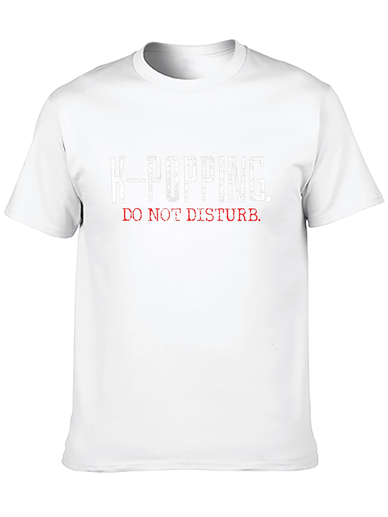 K-Popping Do Not Disturb Black T-Shirt