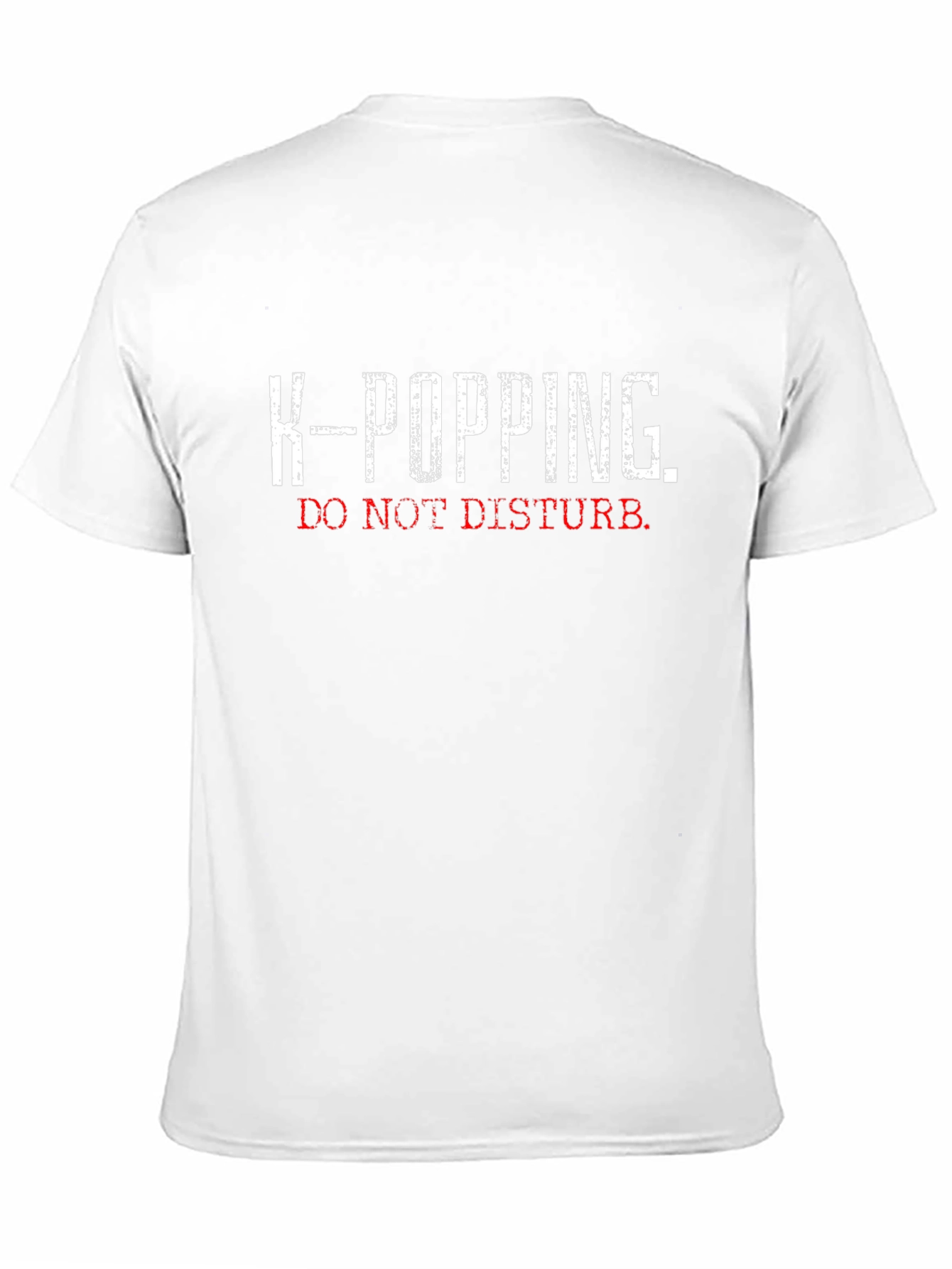 K-Popping Do Not Disturb Black T-Shirt