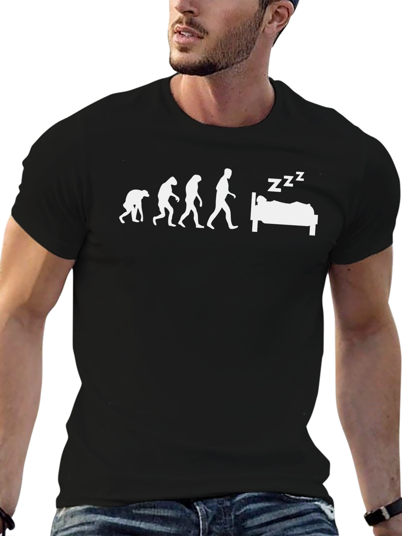 Evolution to Sleep T-Shirt