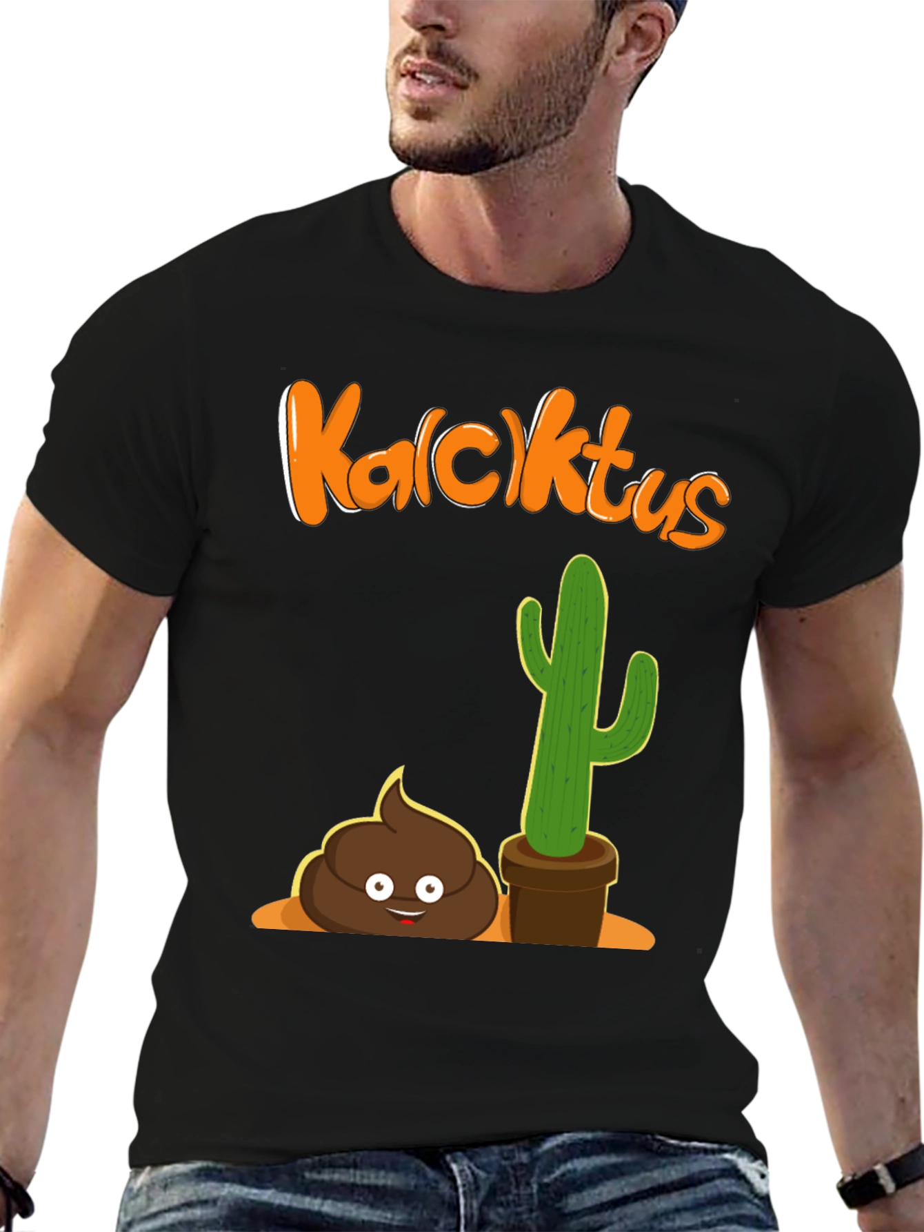 Kacktus Funny Graphic T-Shirt
