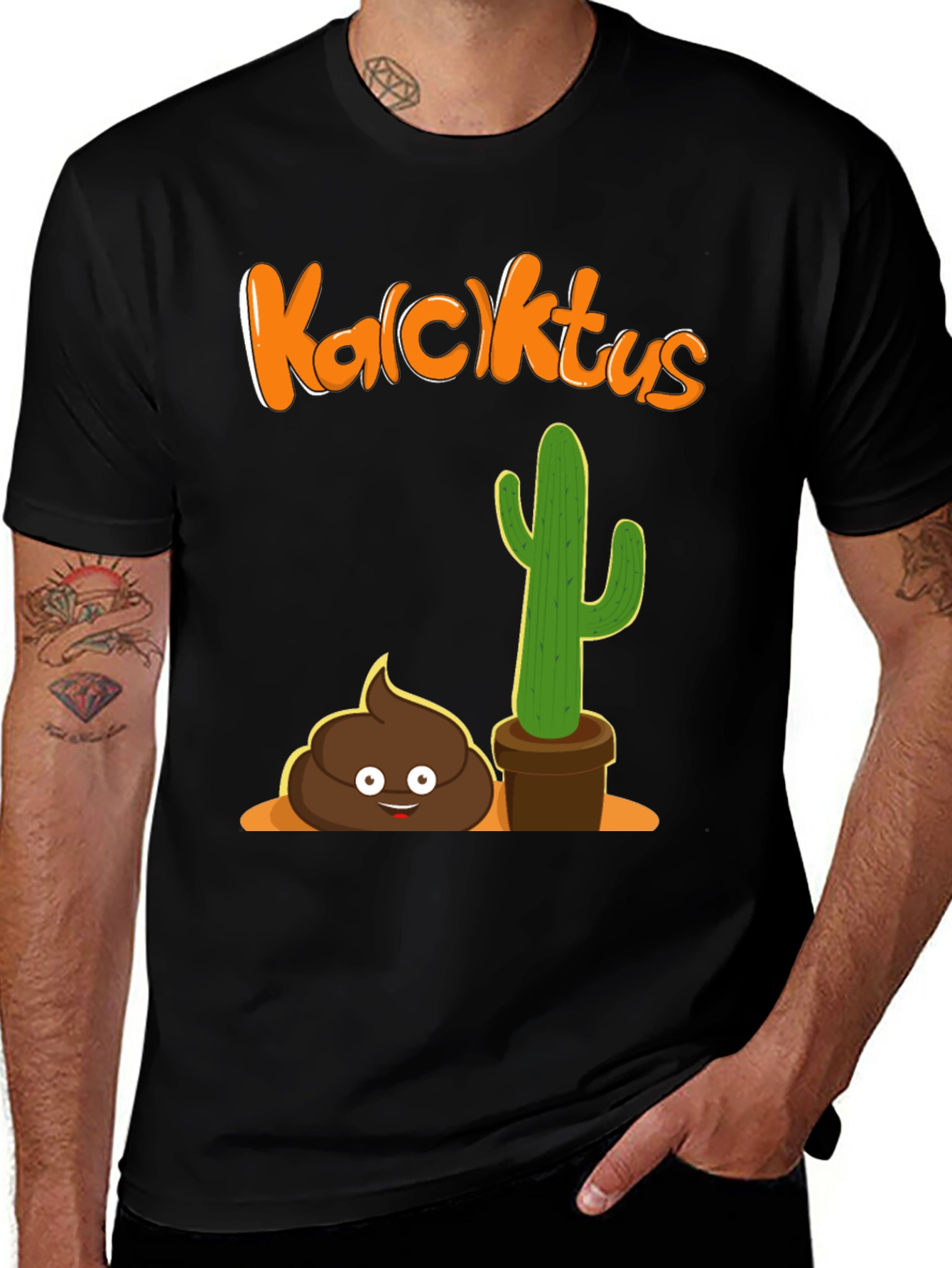 Kacktus Funny Graphic T-Shirt