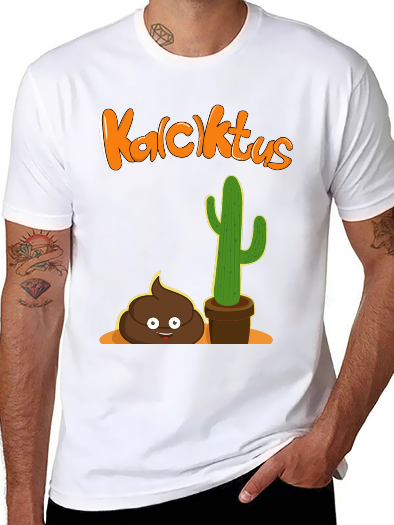 Kacktus Funny Graphic T-Shirt