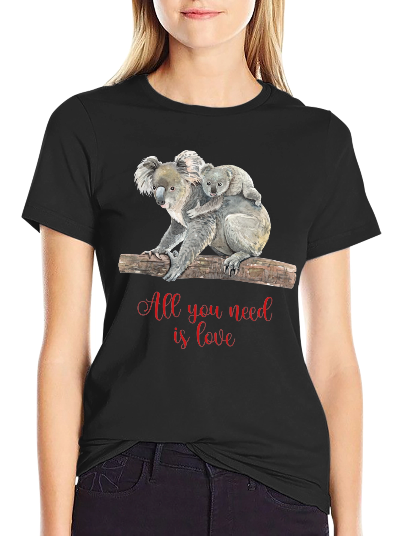 Koala Love T-Shirt - All You Need is Love