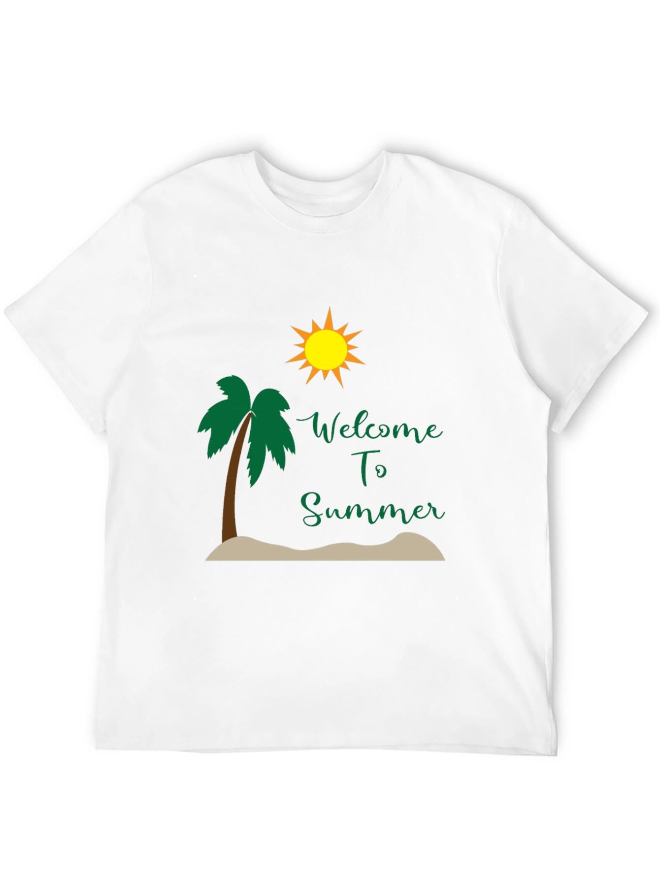 Welcome to Summer Black T-Shirt