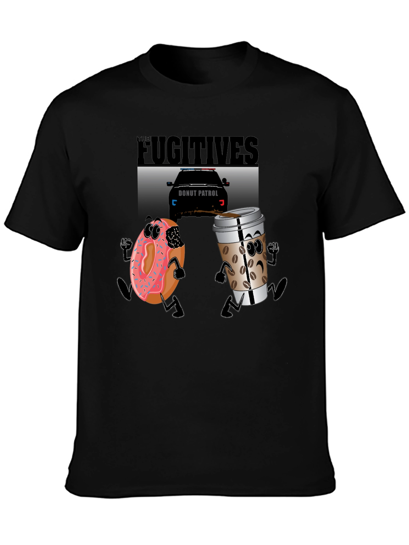 Donut & Coffee Chase Tee