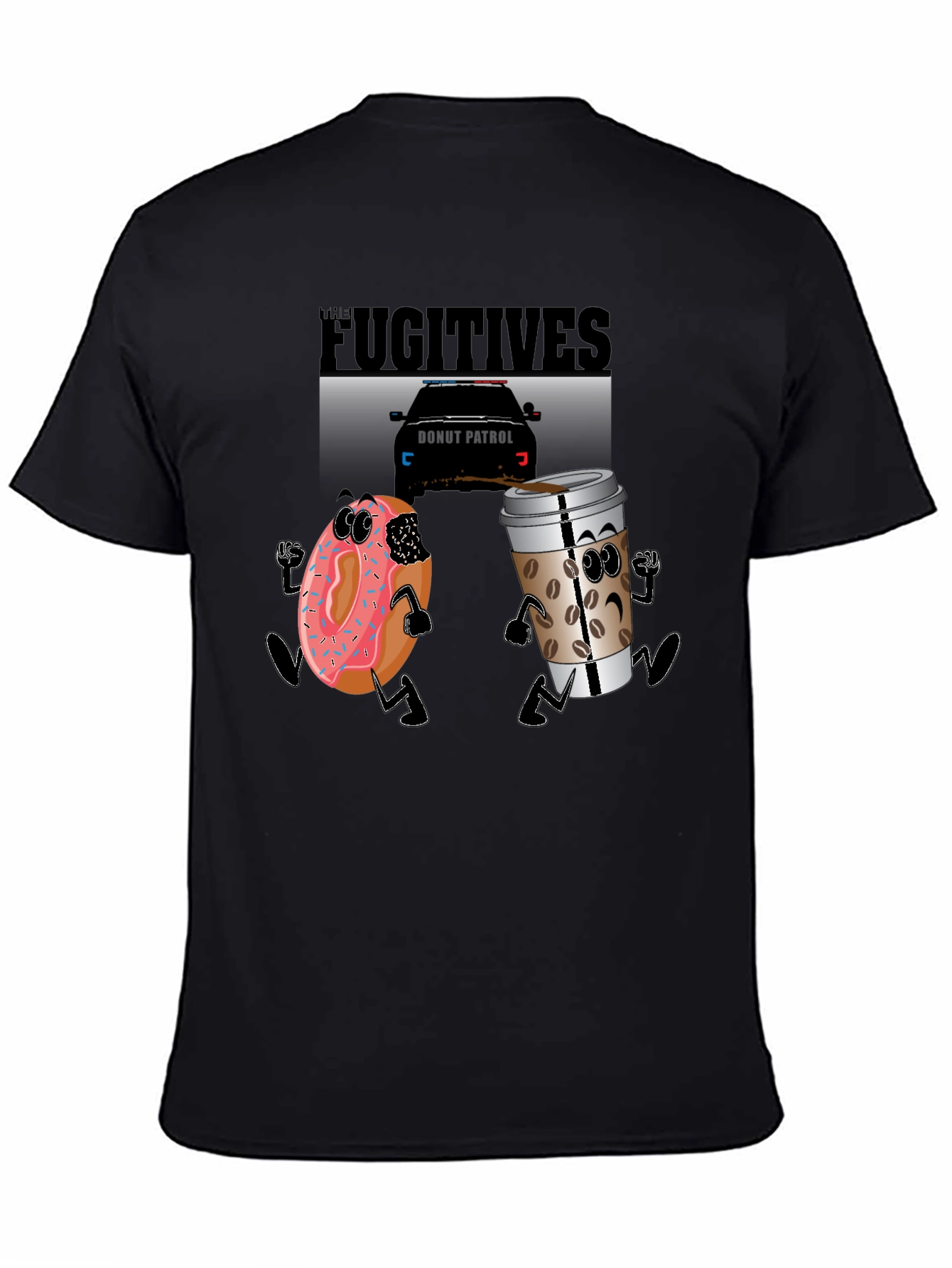 Donut & Coffee Chase Tee