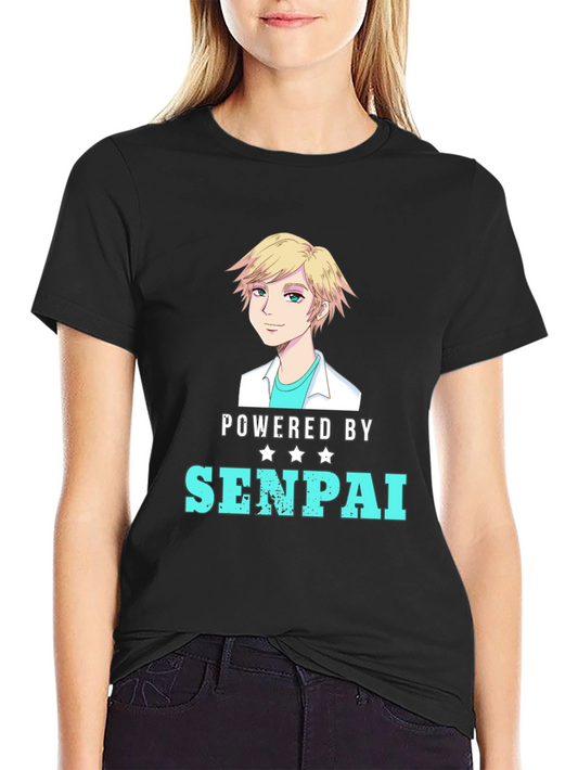 Powered By Senpai Anime T-Shirt