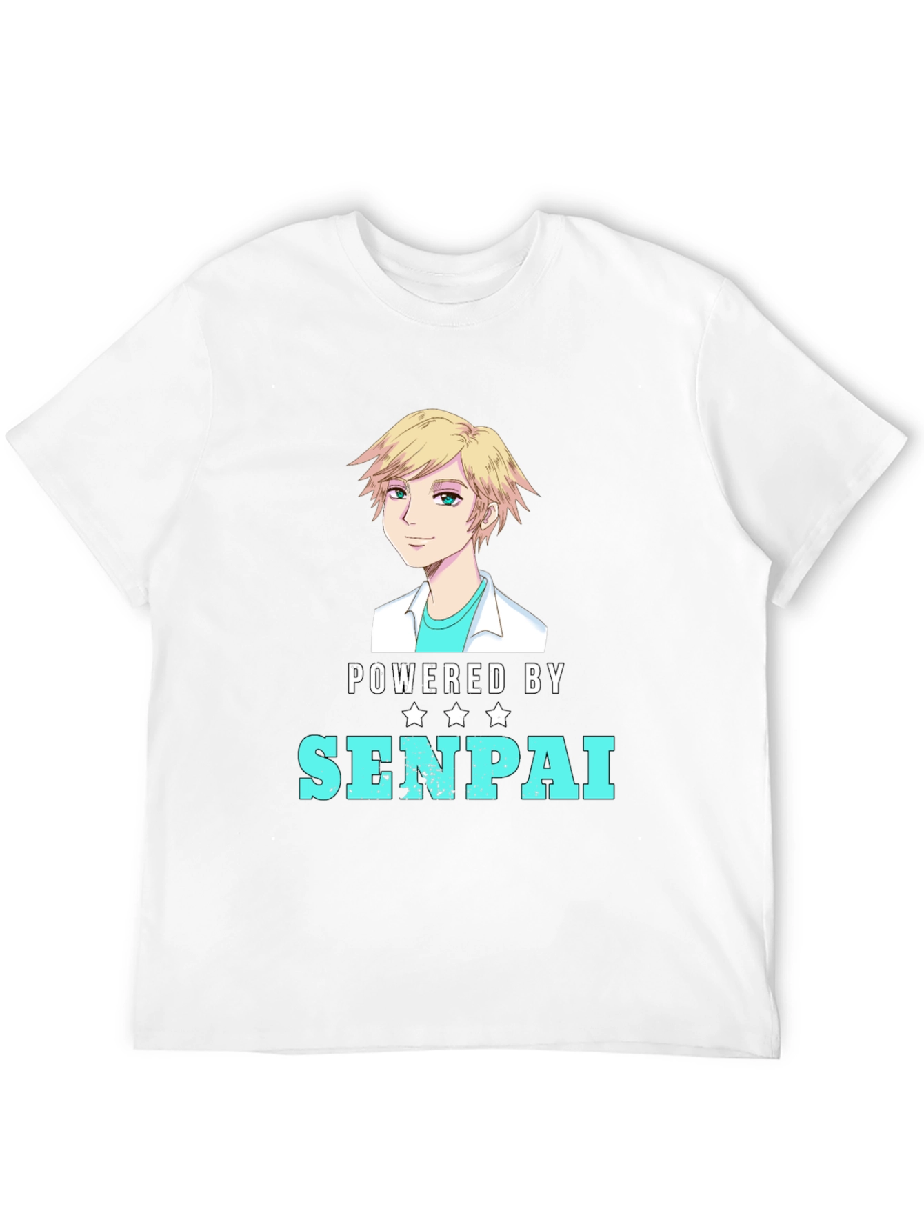 Powered By Senpai Anime T-Shirt