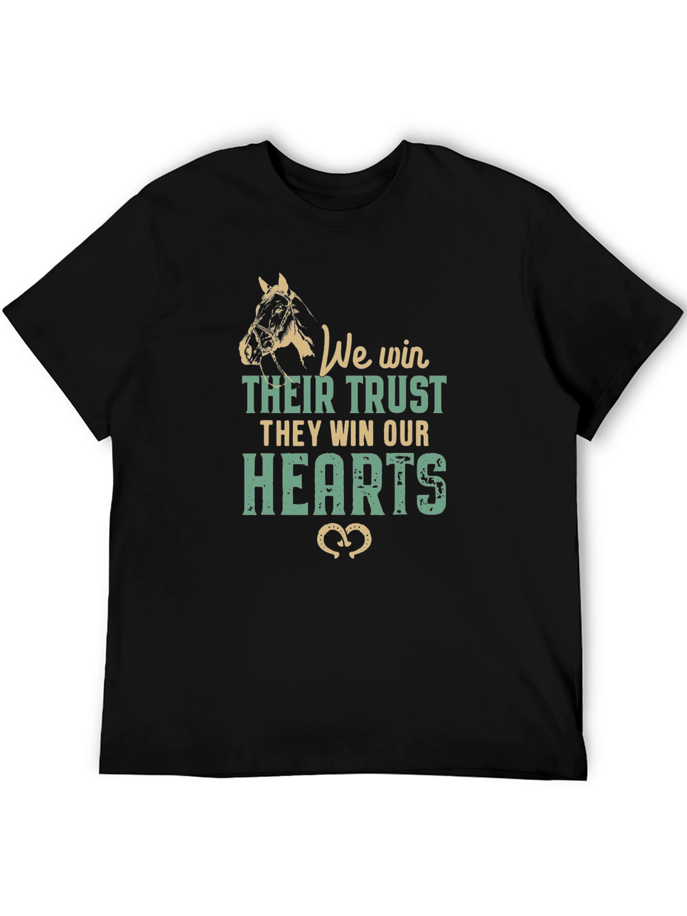 Horse Lover T-Shirt - We Win Their Trust
