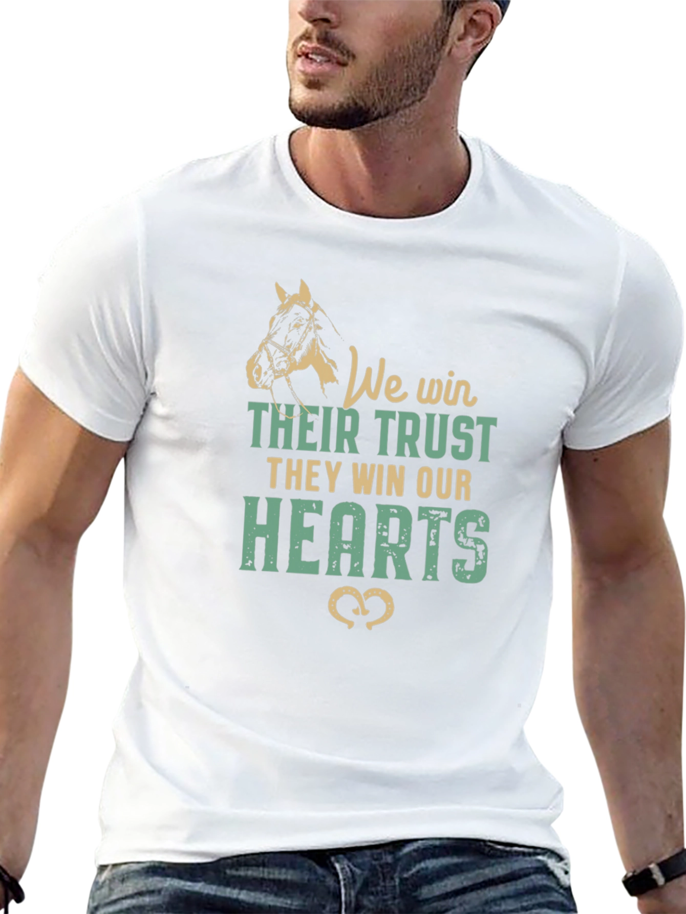 Horse Lover T-Shirt - We Win Their Trust