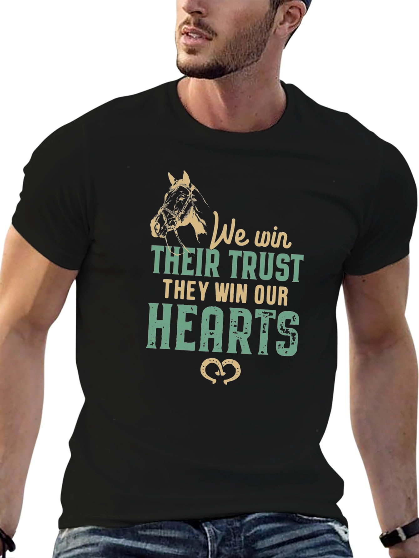 Horse Lover T-Shirt - We Win Their Trust