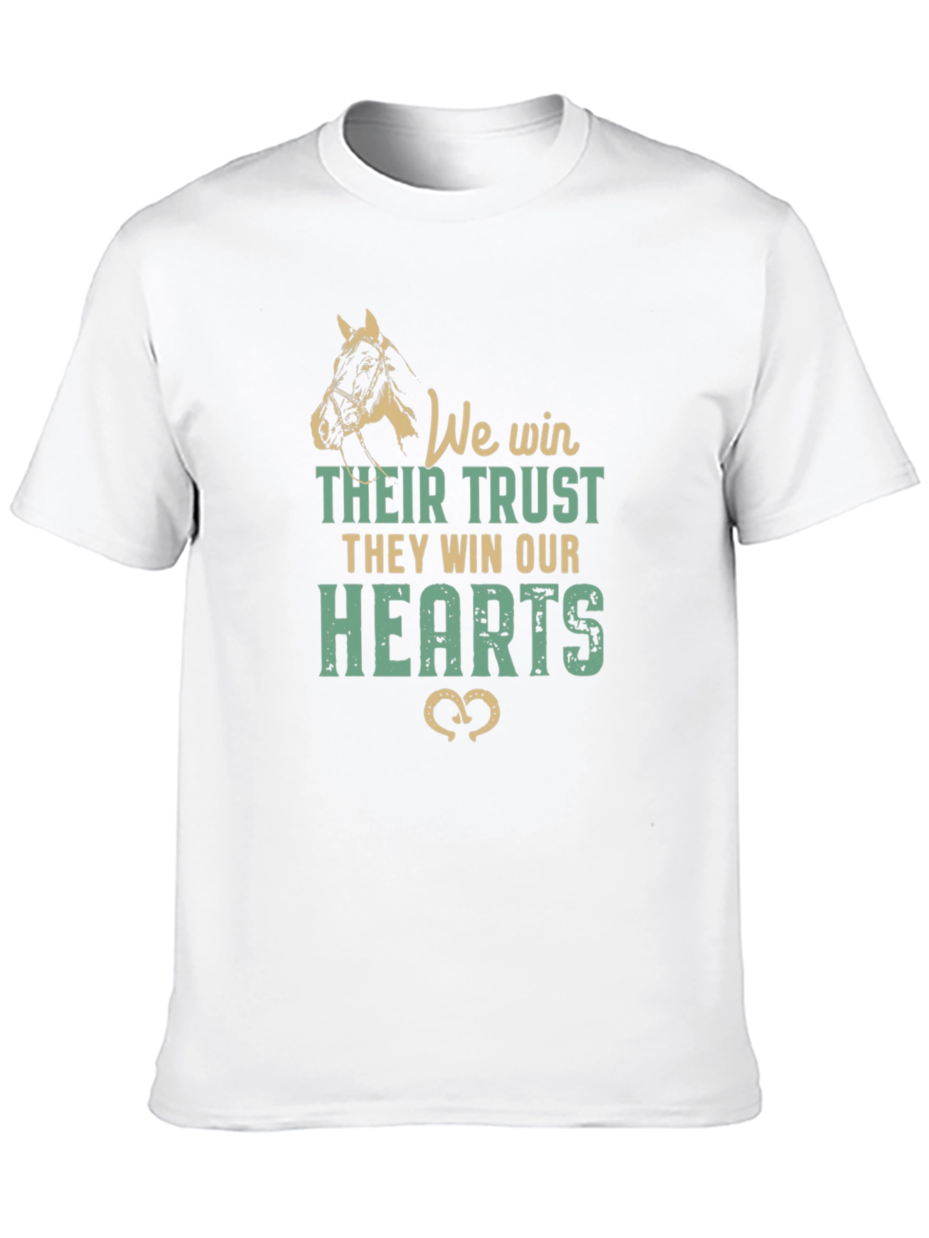 Horse Lover T-Shirt - We Win Their Trust