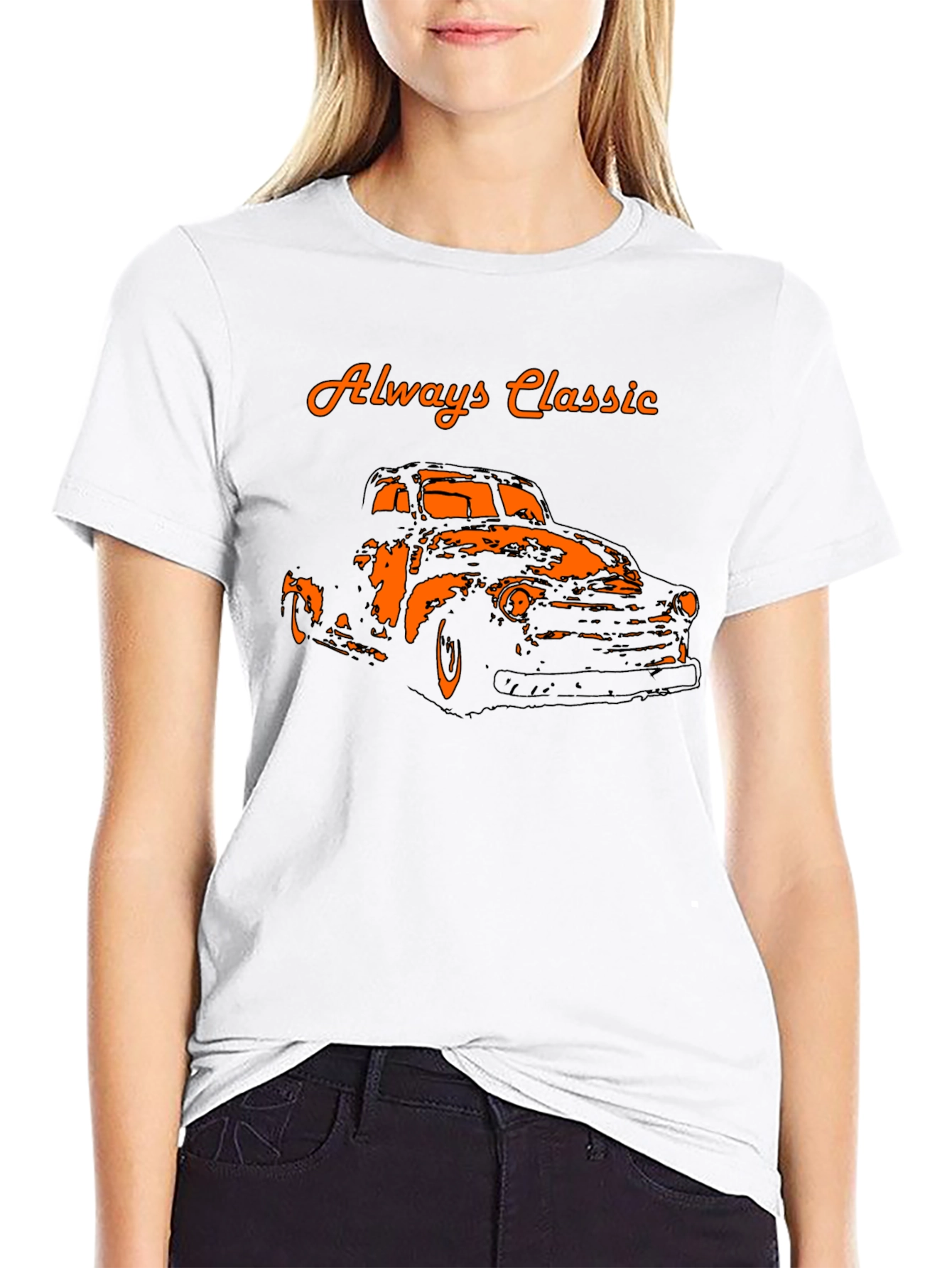 Always Classic Car Graphic T-Shirt