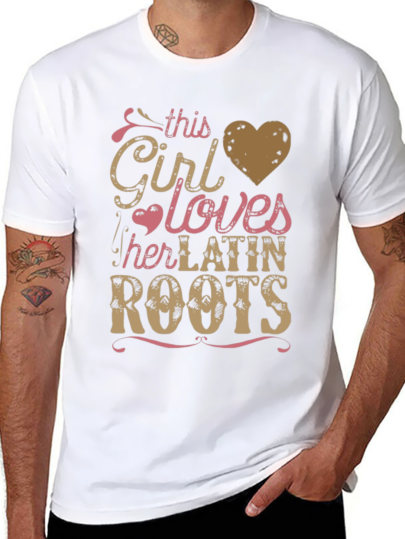 Girls Latin Roots T-Shirt