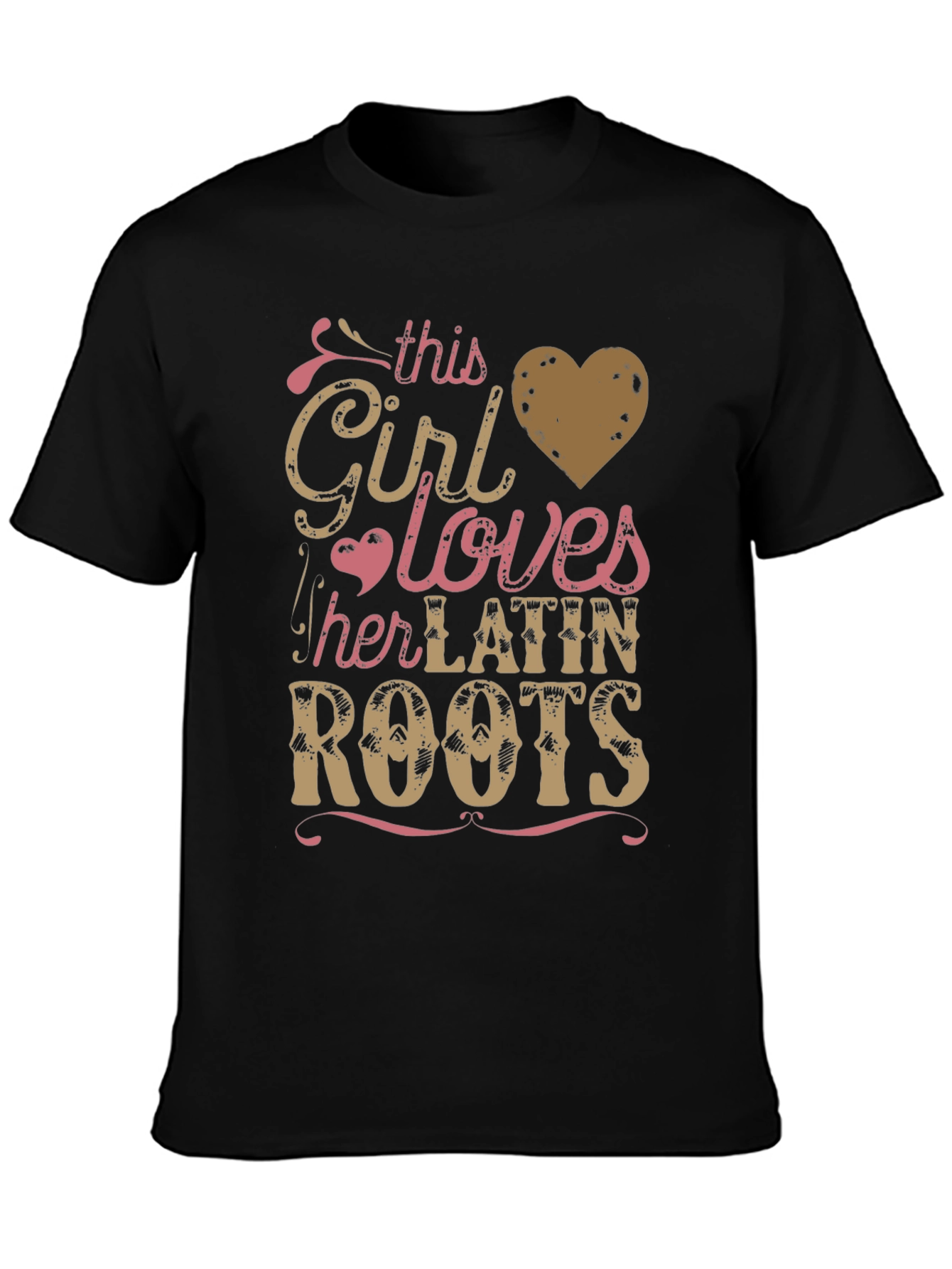Girls Latin Roots T-Shirt