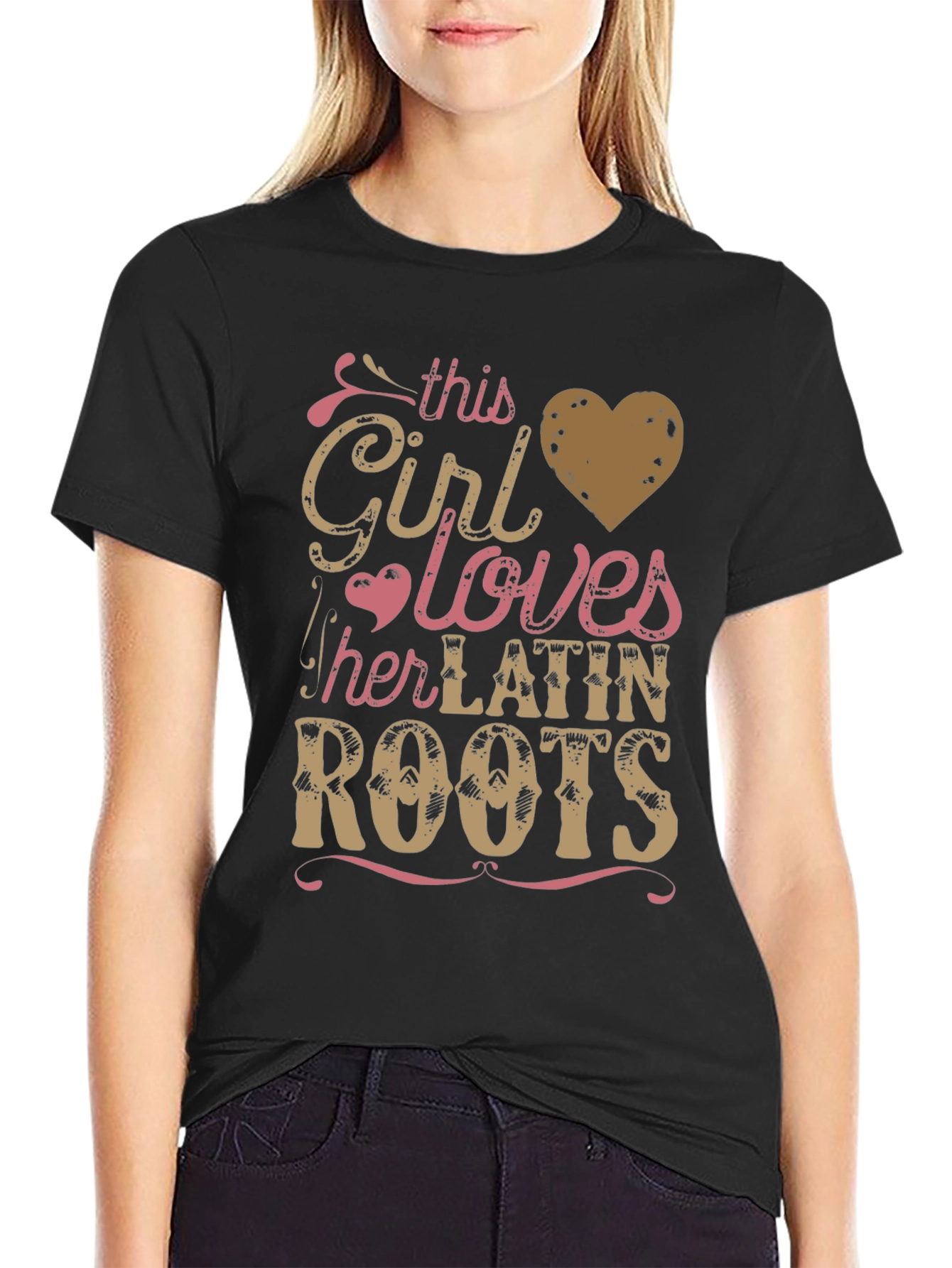 Girls Latin Roots T-Shirt