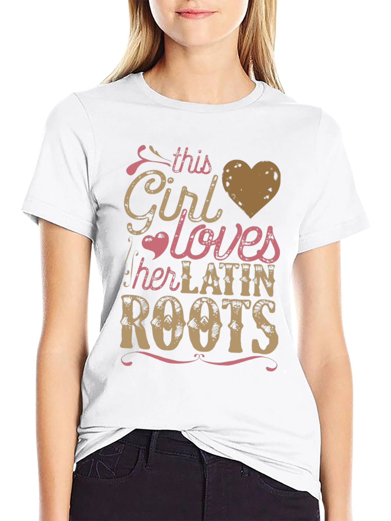 Girls Latin Roots T-Shirt