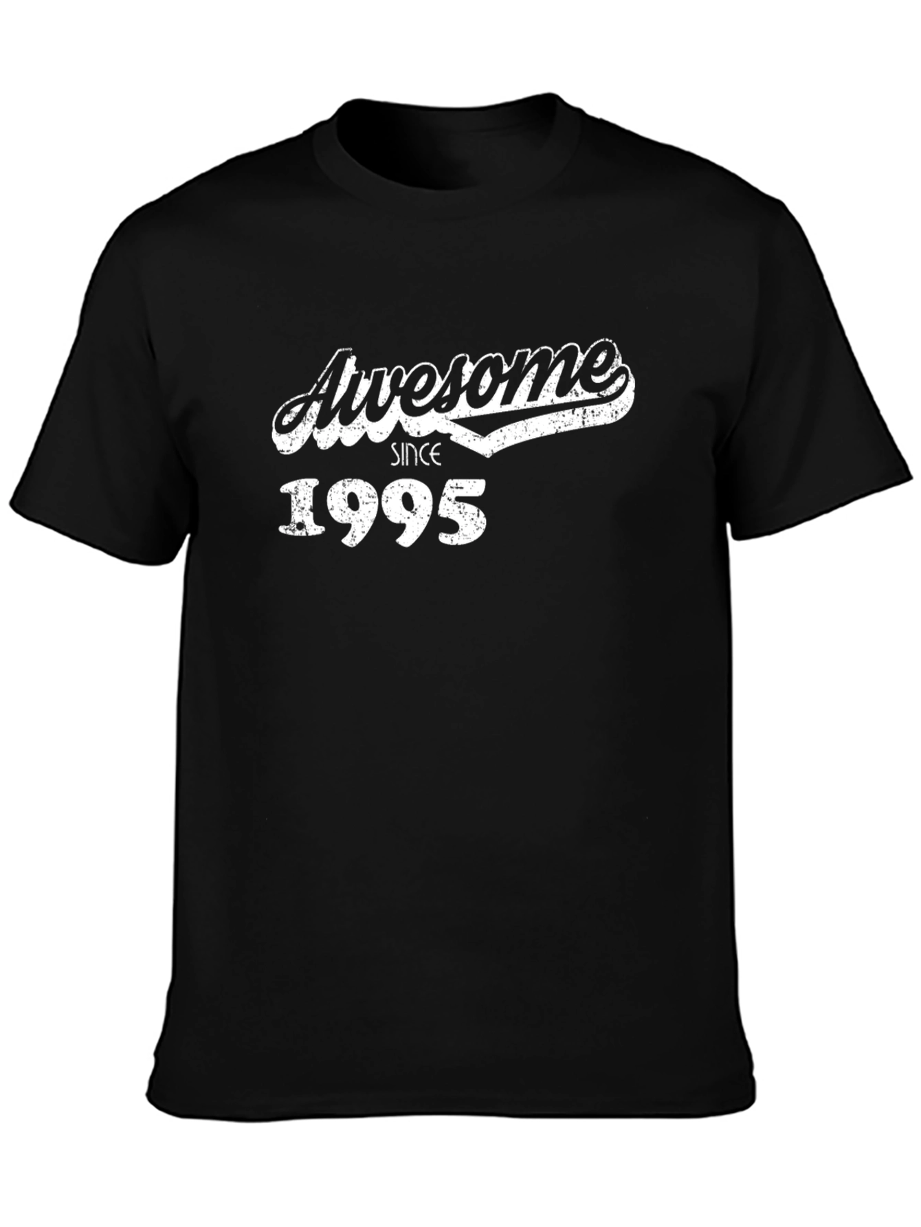Awesome Since 1995 Graphic T-Shirt - Black