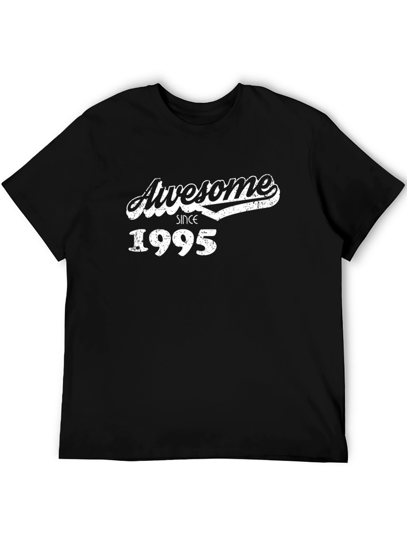 Awesome Since 1995 Graphic T-Shirt - Black