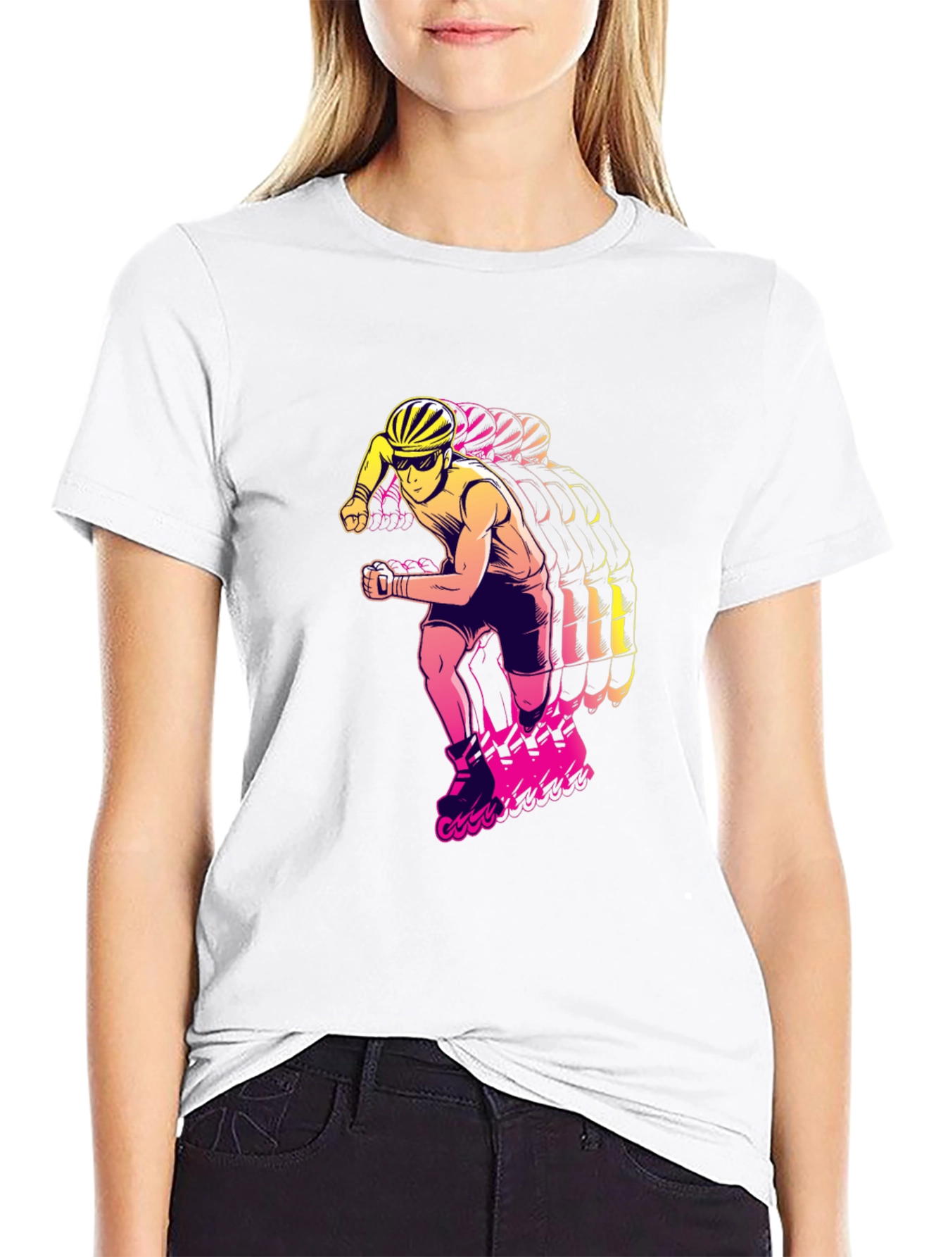 Roller Skate T-Shirt - Retro Style