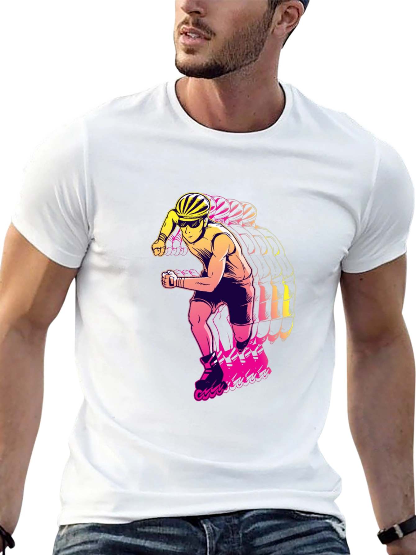 Roller Skate T-Shirt - Retro Style