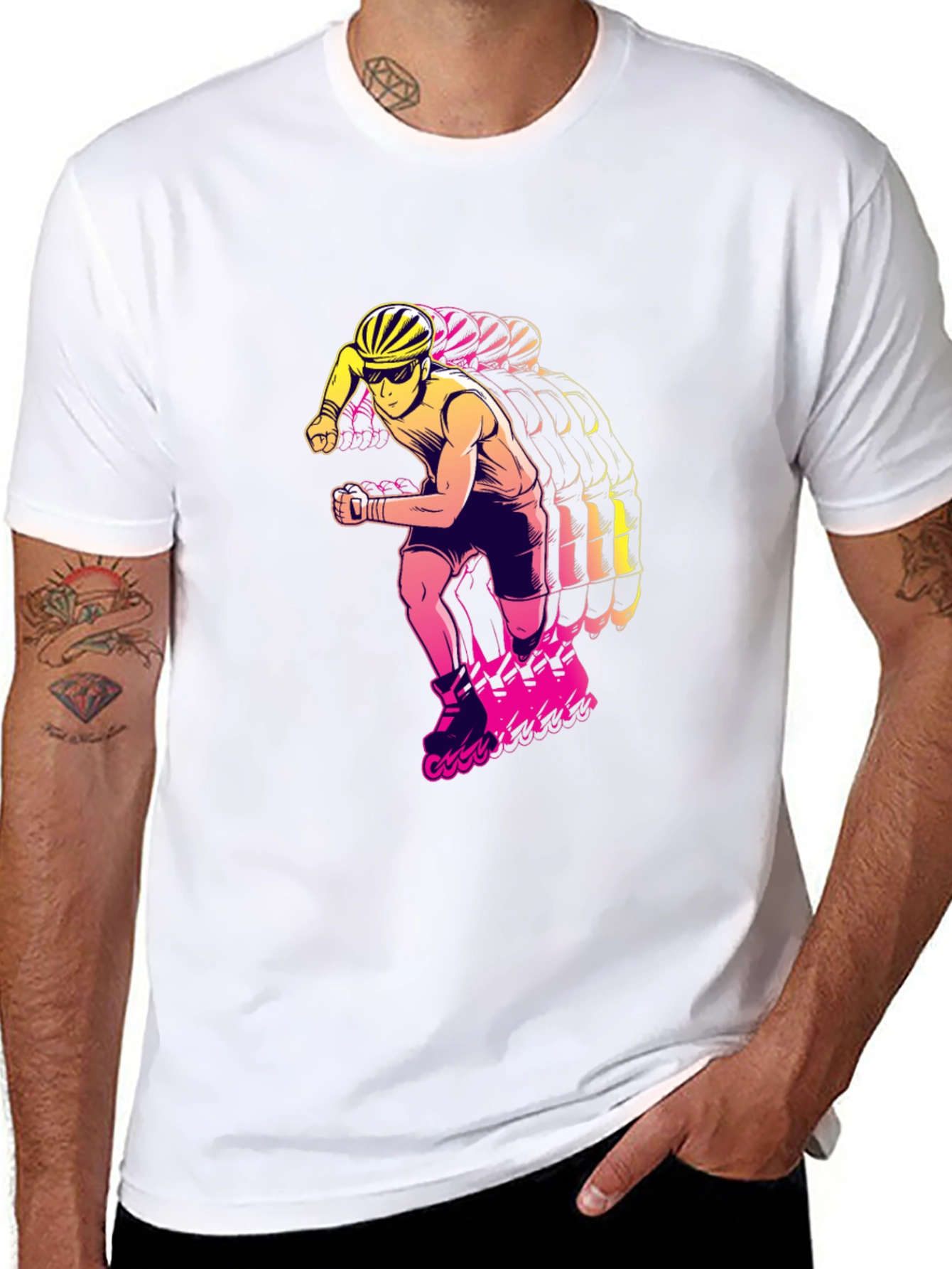 Roller Skate T-Shirt - Retro Style