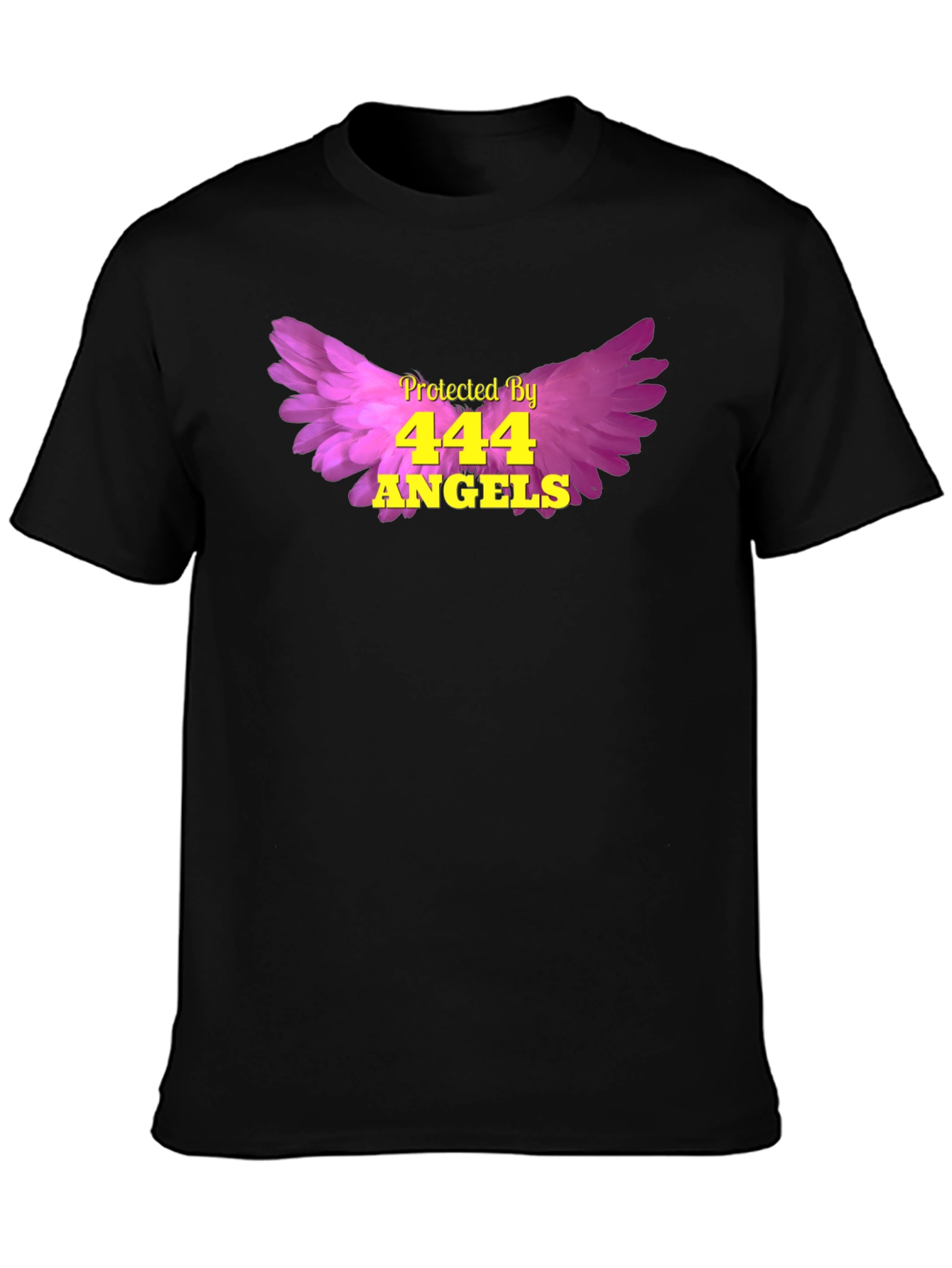 Protected by 444 Angels Graphic T-Shirt