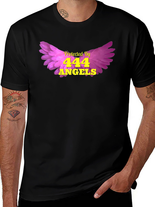 Protected by 444 Angels Graphic T-Shirt