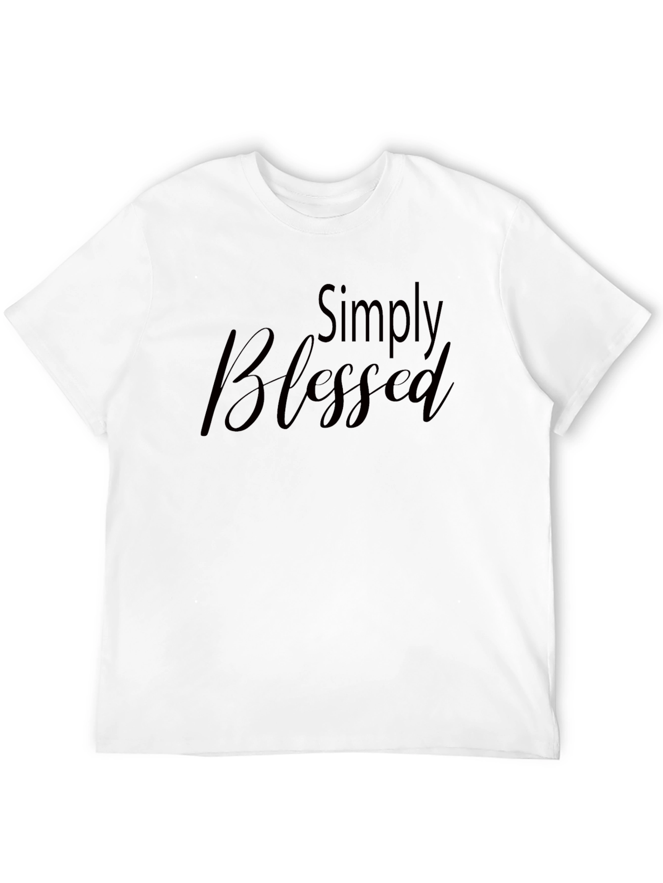 Simply Blessed Black T-Shirt