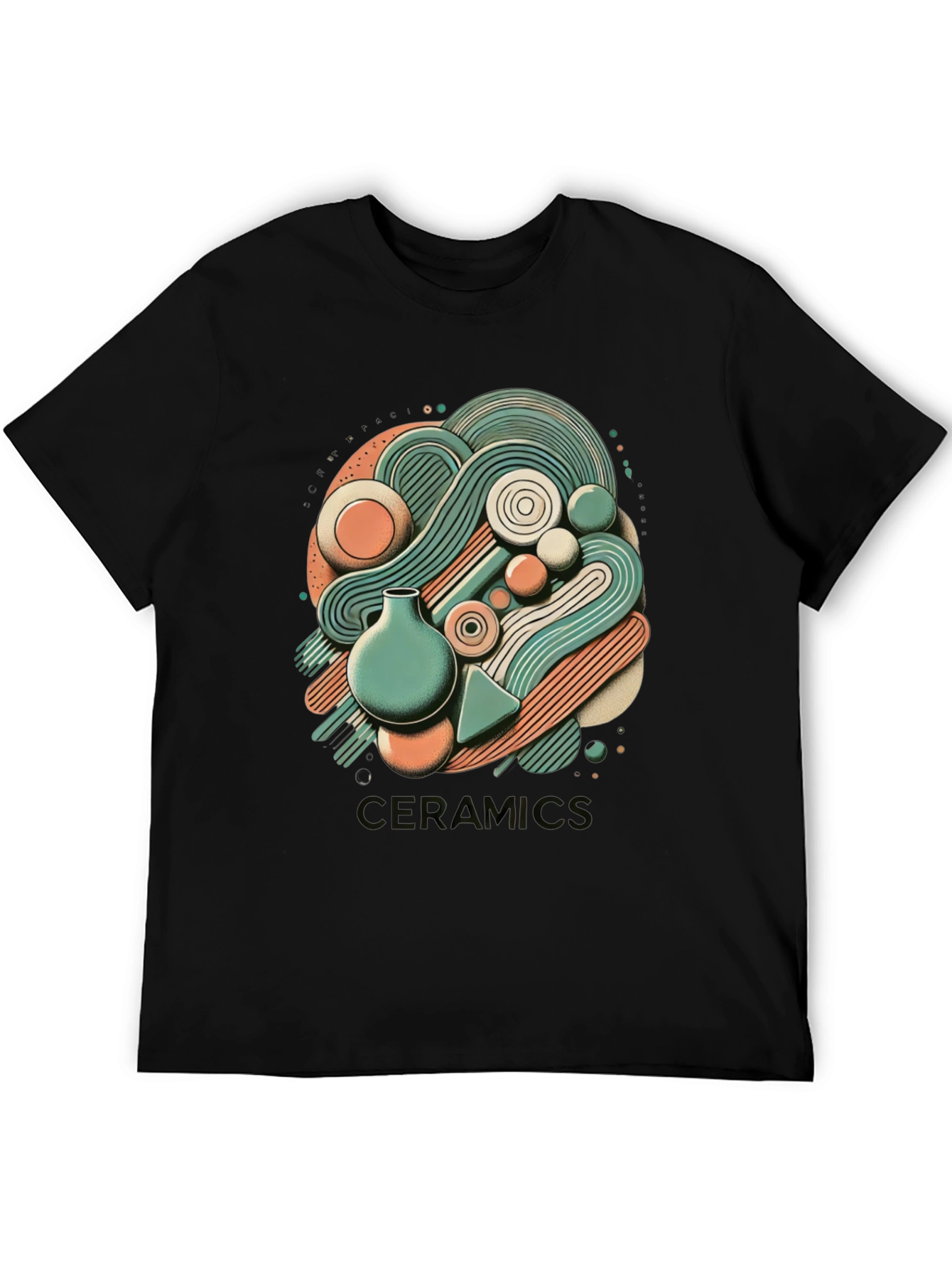Ceramic Art T-Shirt - Stylish Graphic Tee