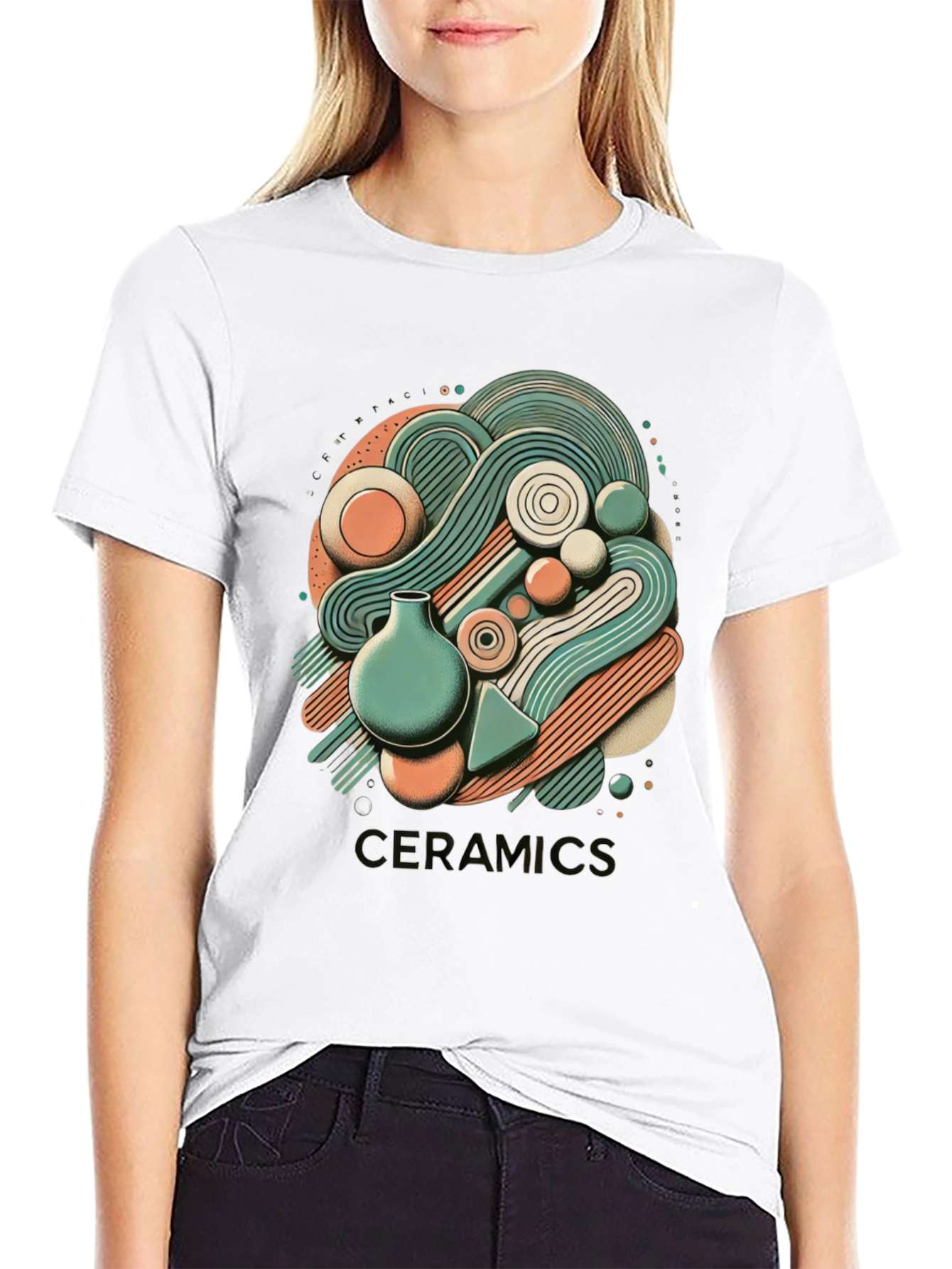 Ceramic Art T-Shirt - Stylish Graphic Tee