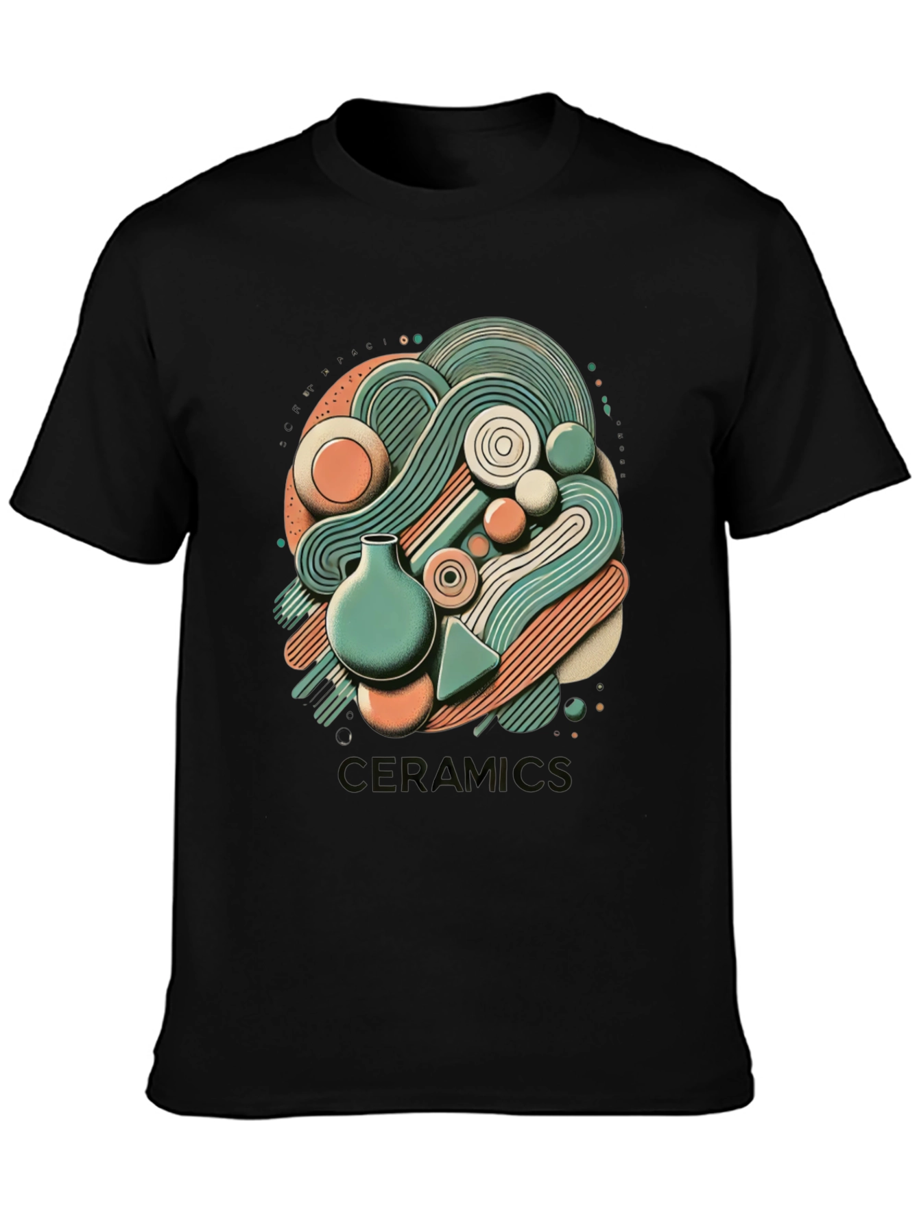 Ceramic Art T-Shirt - Stylish Graphic Tee