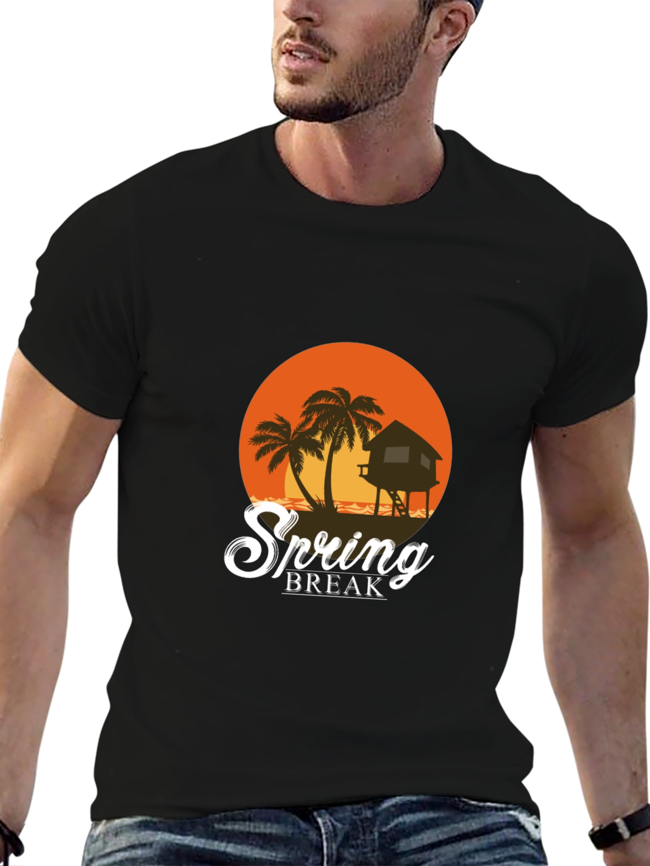 Spring Break T-Shirt Vacation Style Beach Graphic Tee