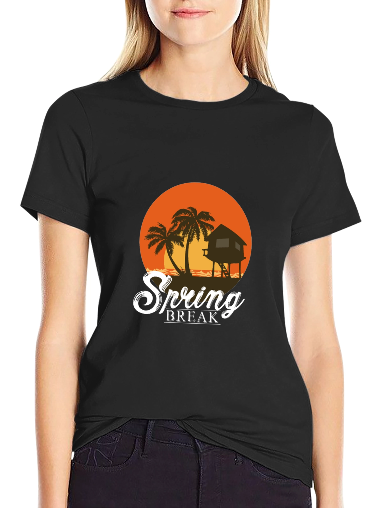 Spring Break T-Shirt Vacation Style Beach Graphic Tee